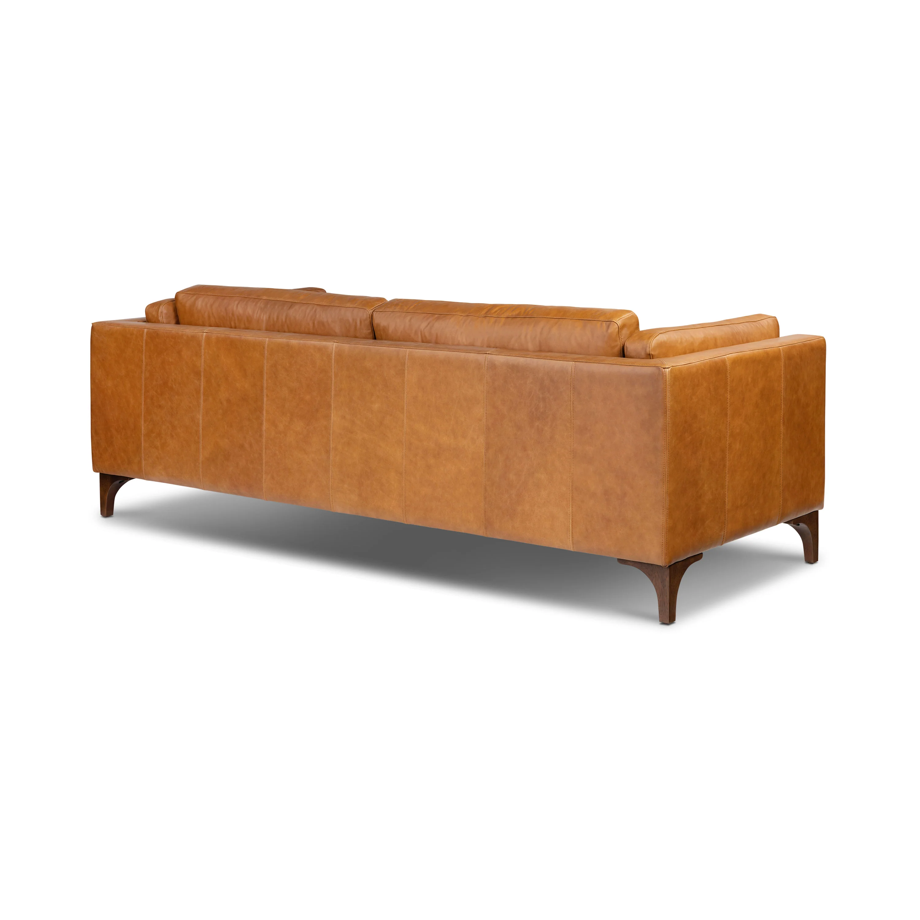Argan 93" Leather Sofa | Cognac Tan - Image 6