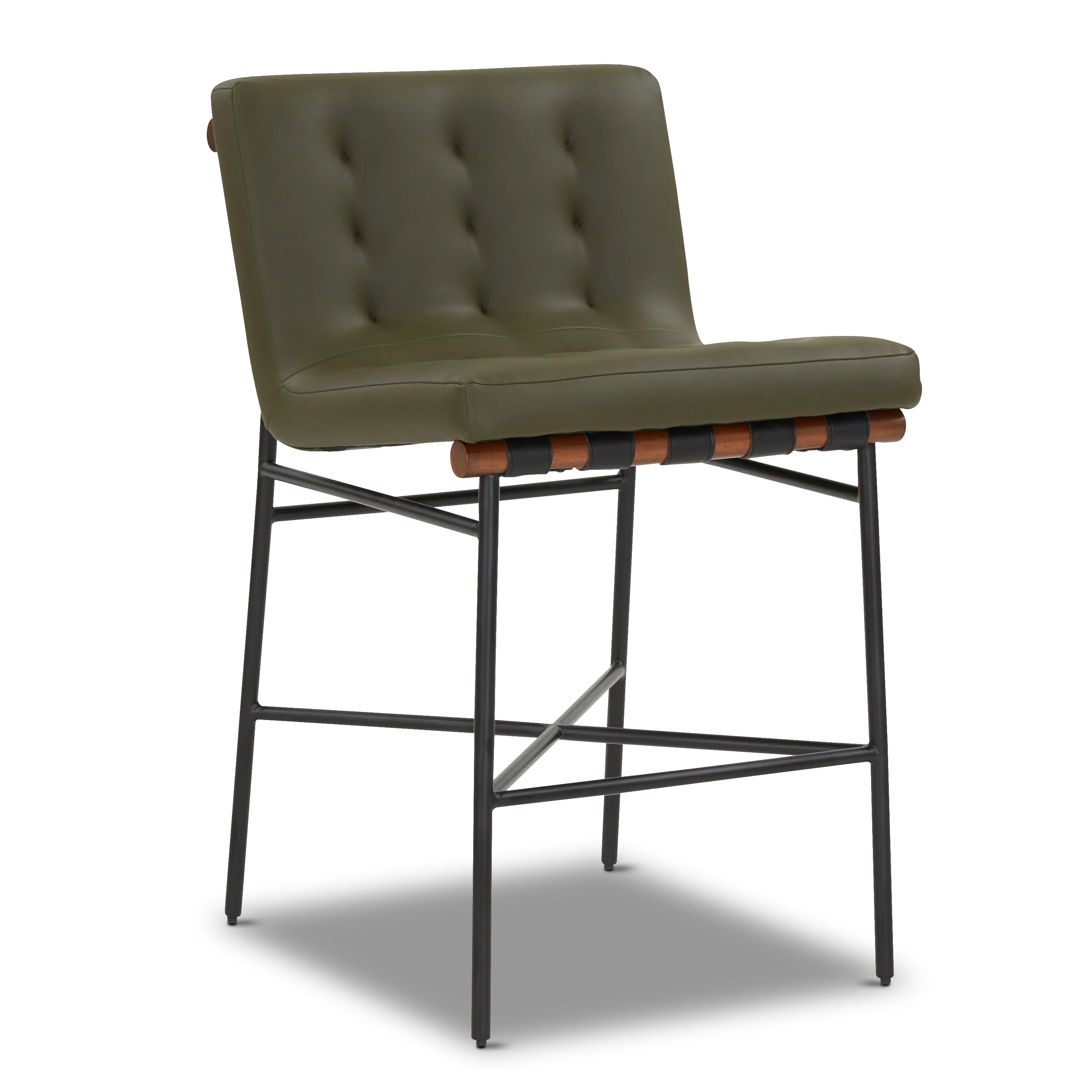Boswin 24" Counter Height Stool | Midori Green - Image 2