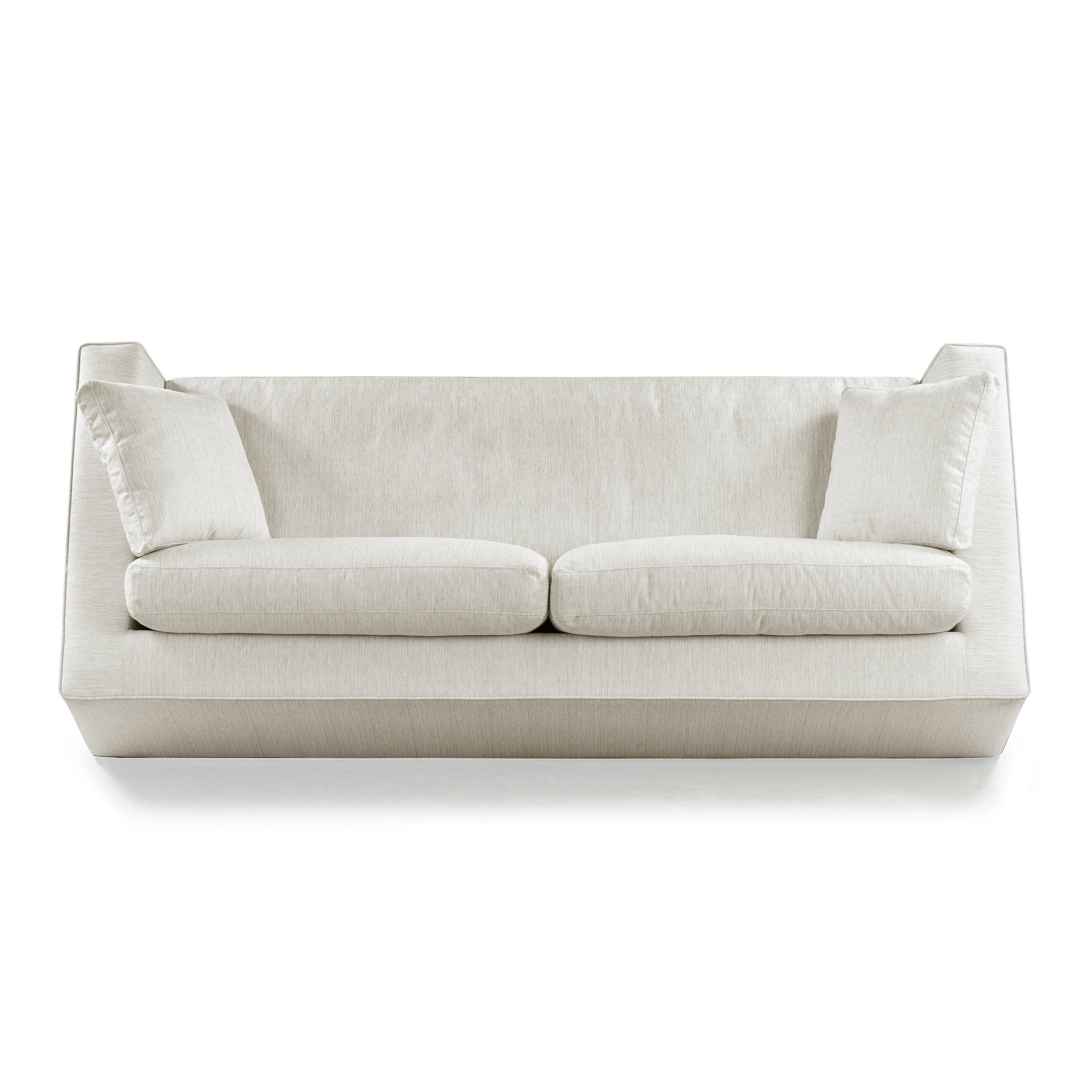 Capri 99" Sofa | Bright Ash - Image 8