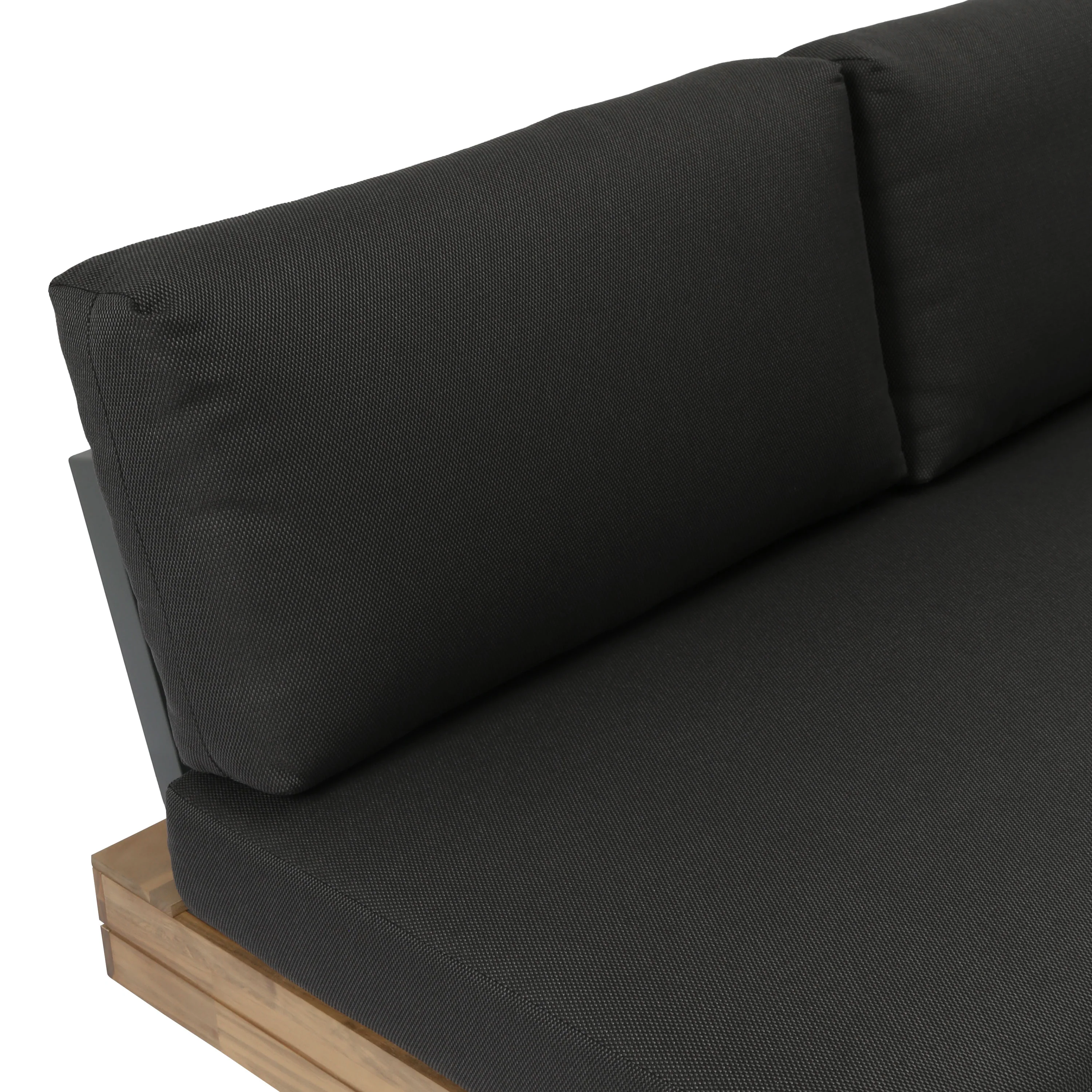 Celenza 3 Seat Sofa Bench | Dark Grey - Image 9