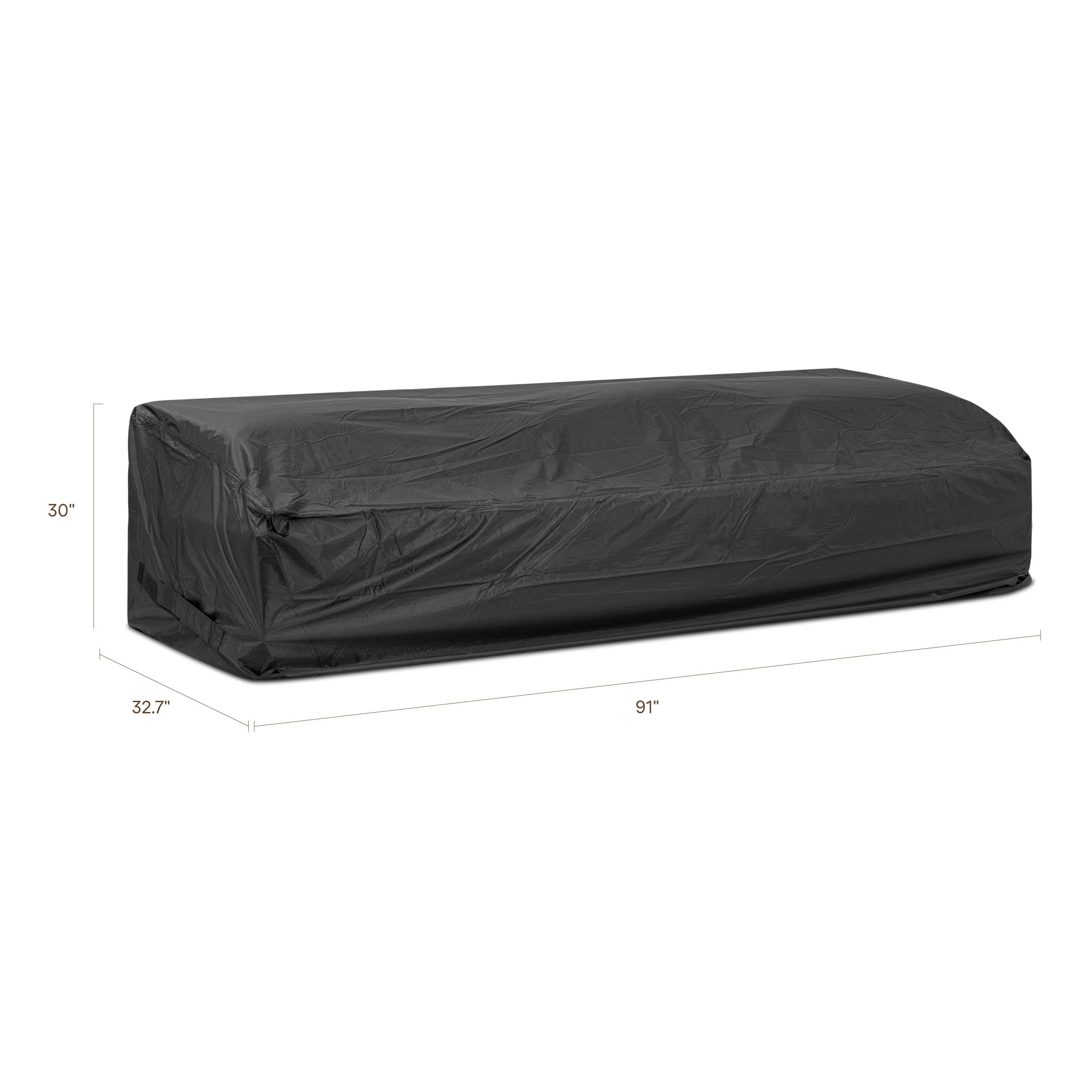 Celenza 91" Sofa - Protective Cover | Black - Image 10