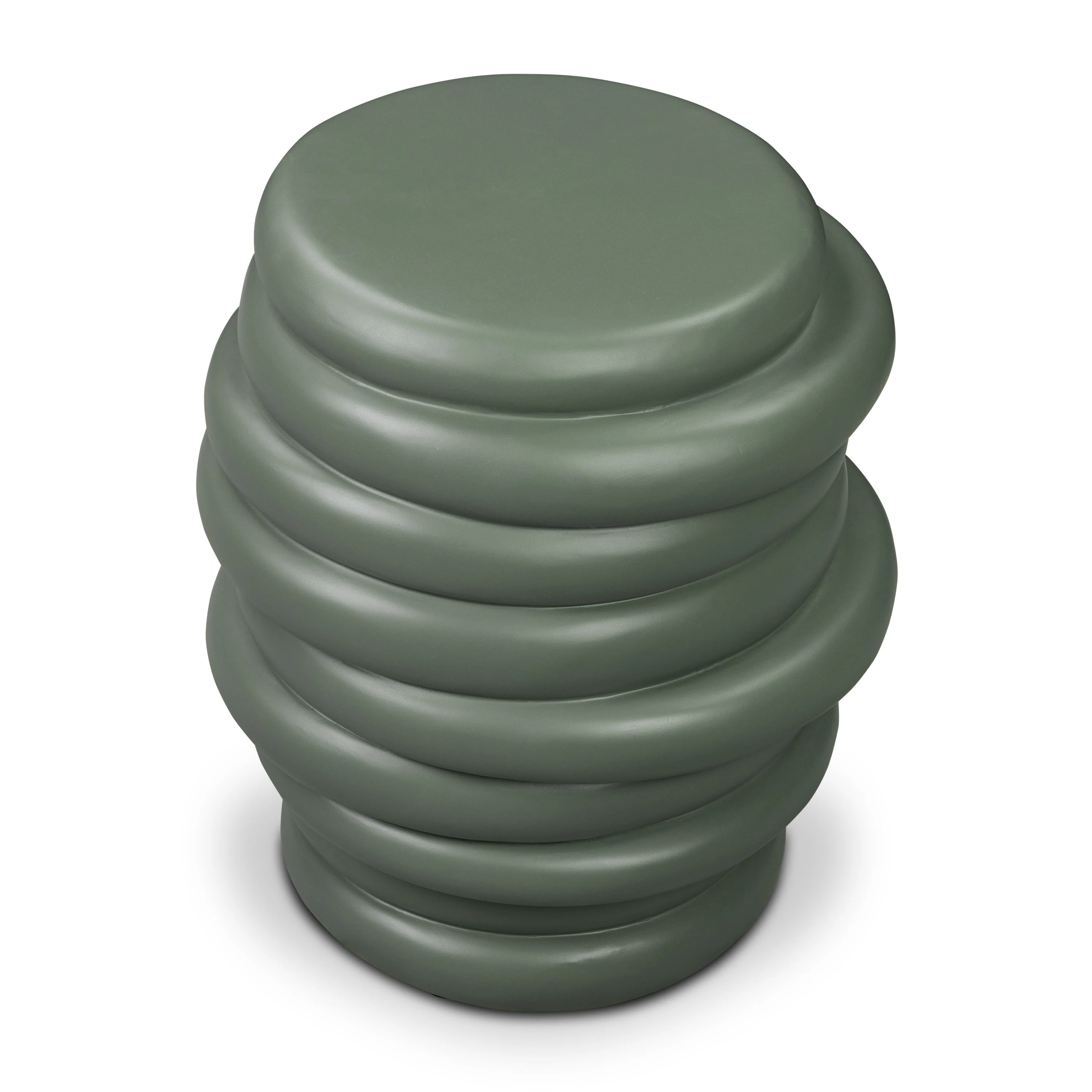 Cordu 17.5" Side Table | Salvia Green - Image 2