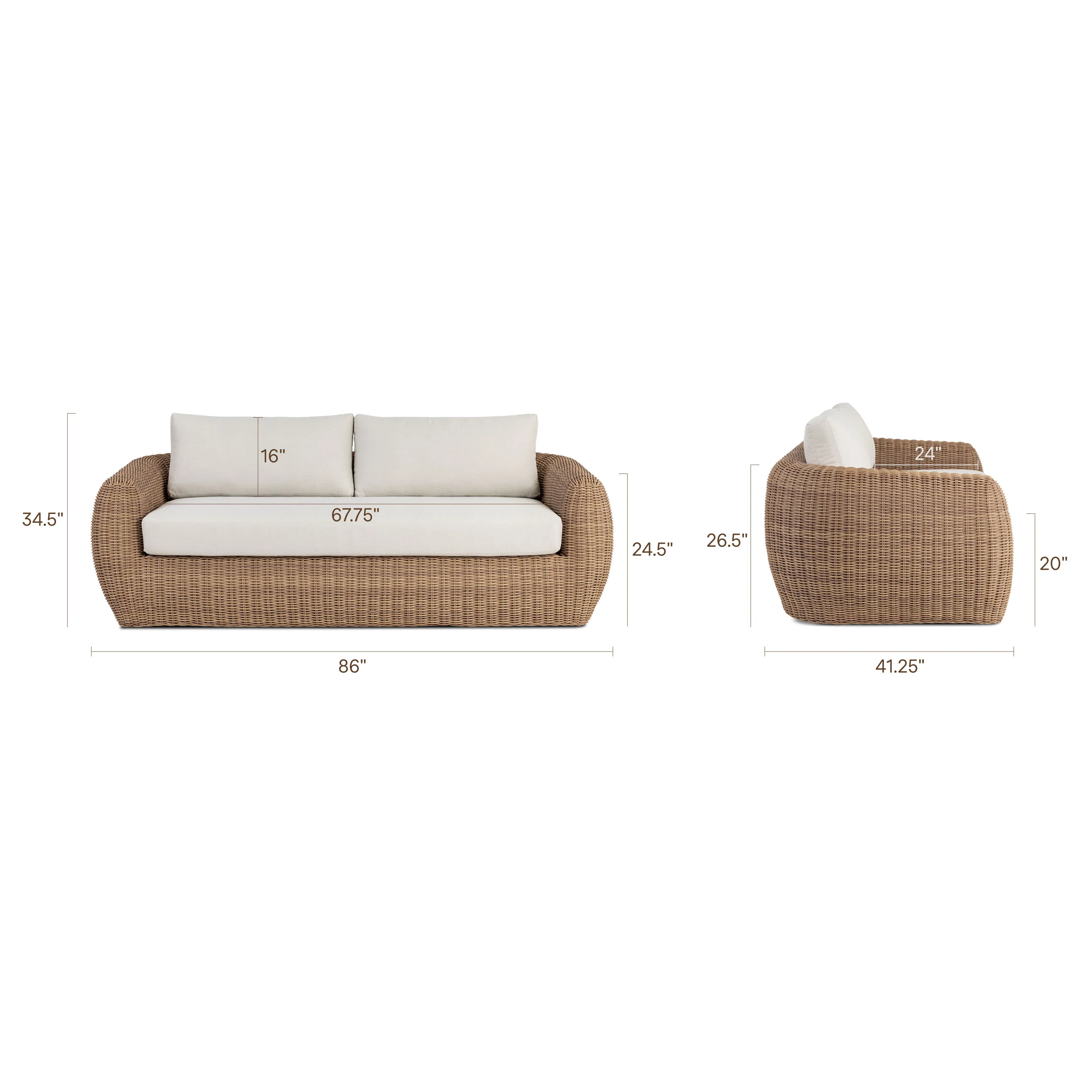 Corto Lounge Set | Sand - Image 12