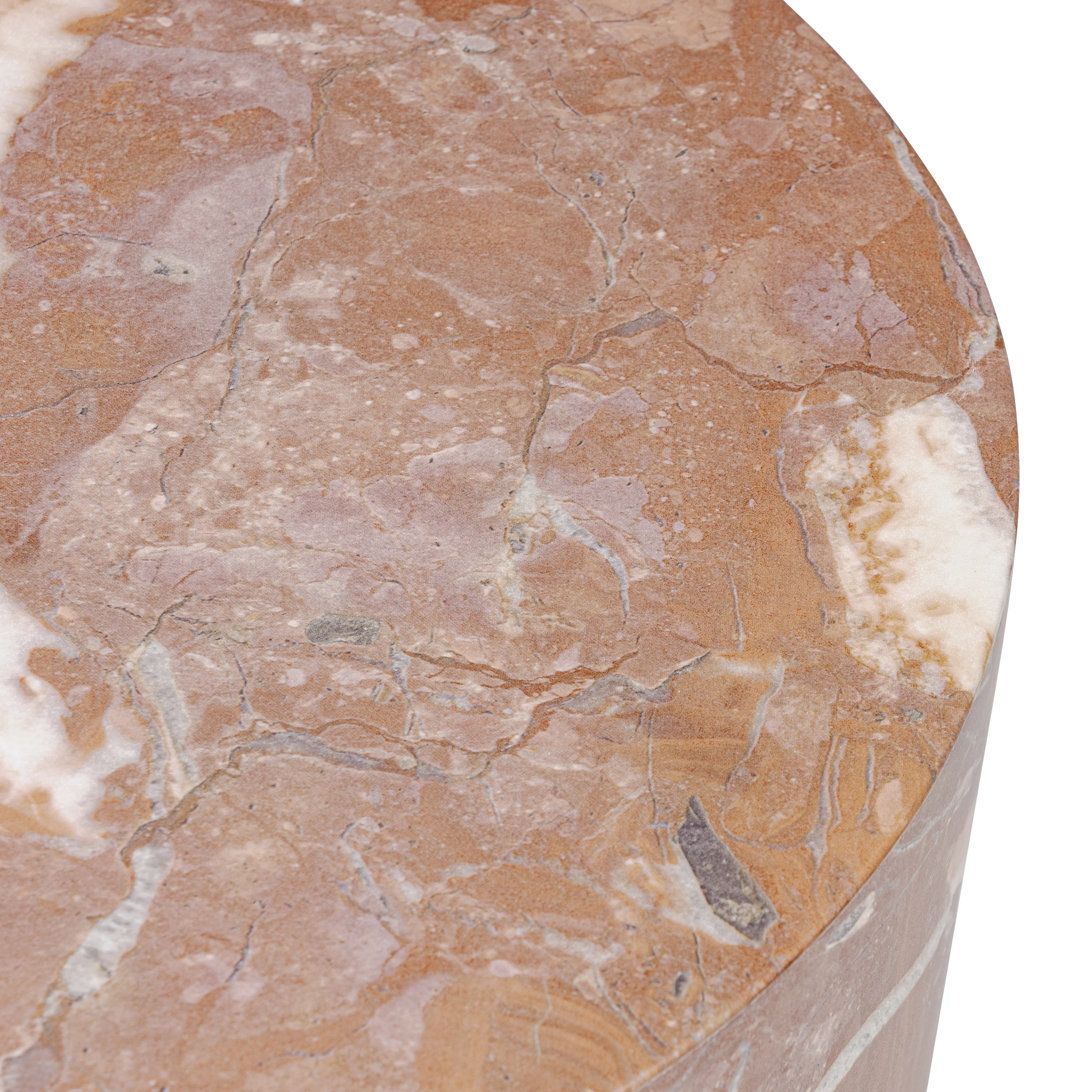 Dorset Side Table | Jasper Red - Image 8