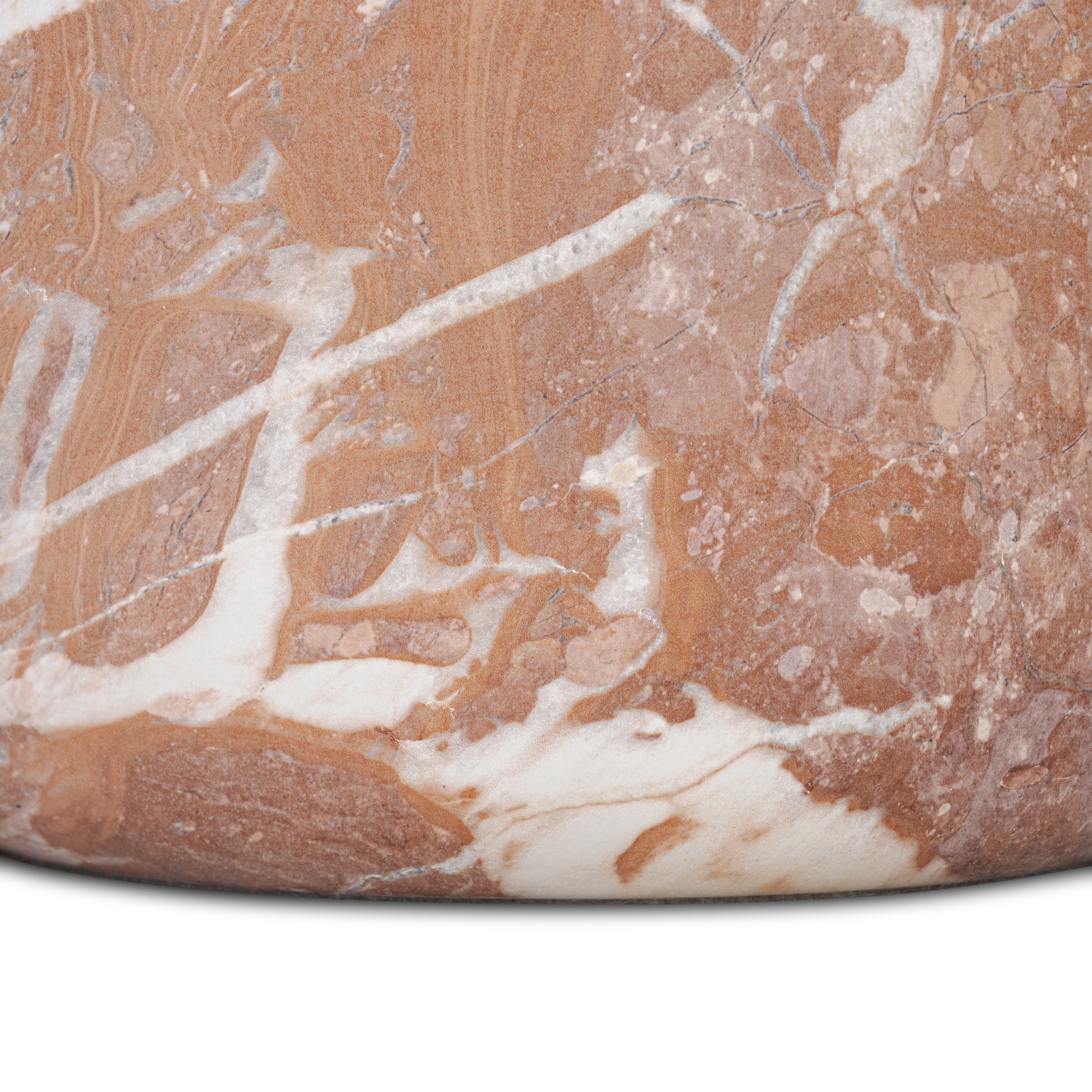 Dorset Side Table | Jasper Red - Image 9