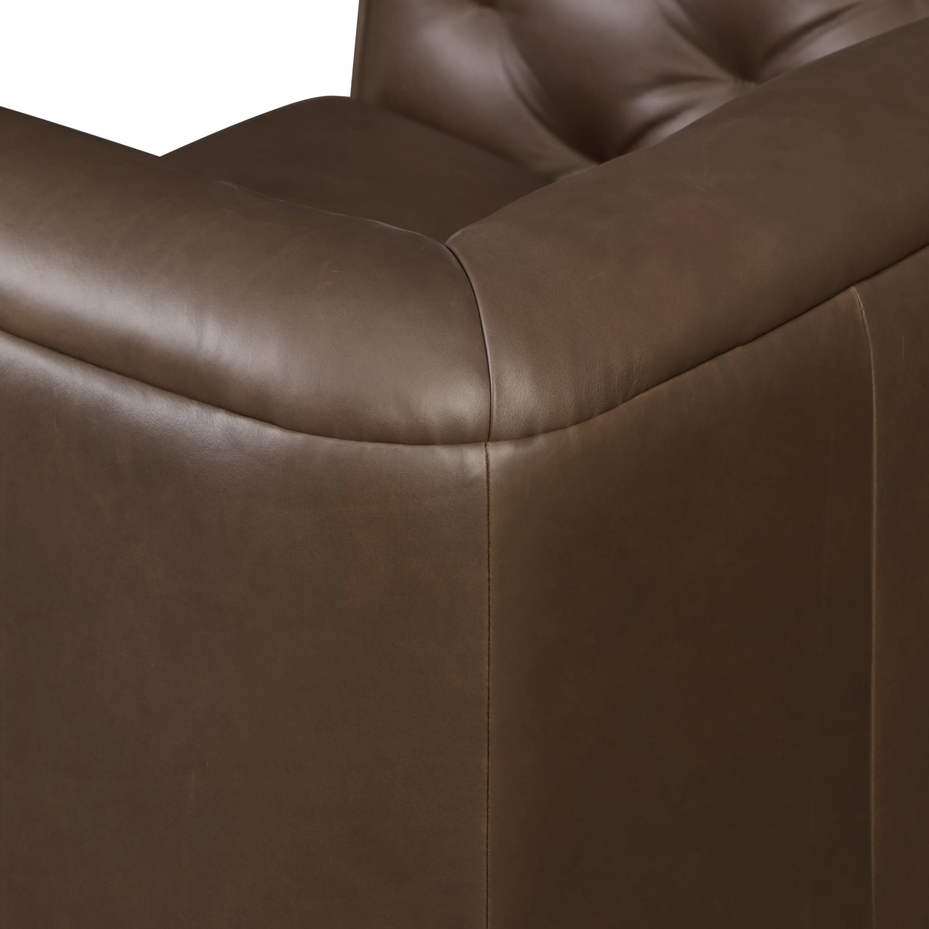 Essex Leather Lounge Chair | Cocoa Brown | Set of 2 - Image 11