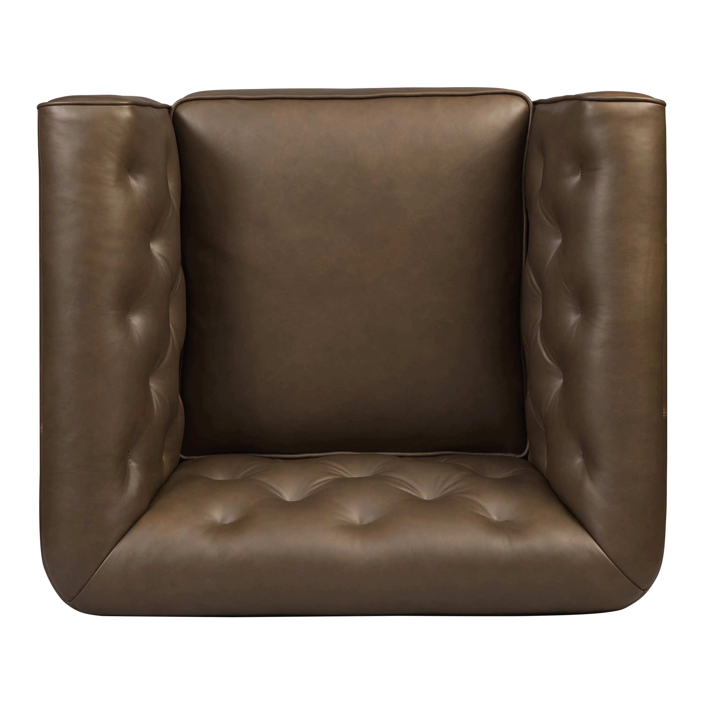 Essex Leather Lounge Chair | Cocoa Brown | Set of 2 - Image 8