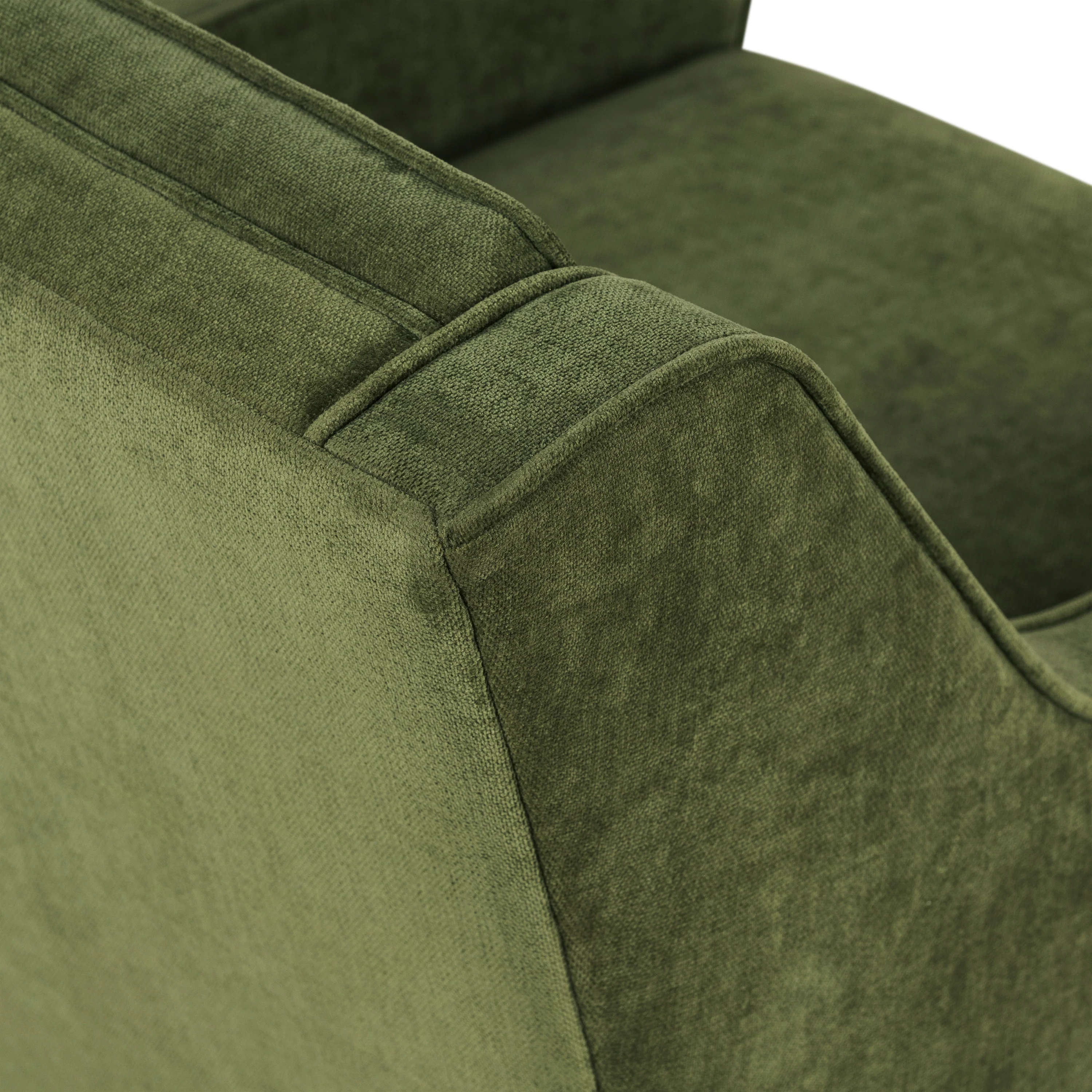 Gus Fabric Lounge Chair | Distressed Green - Image 11