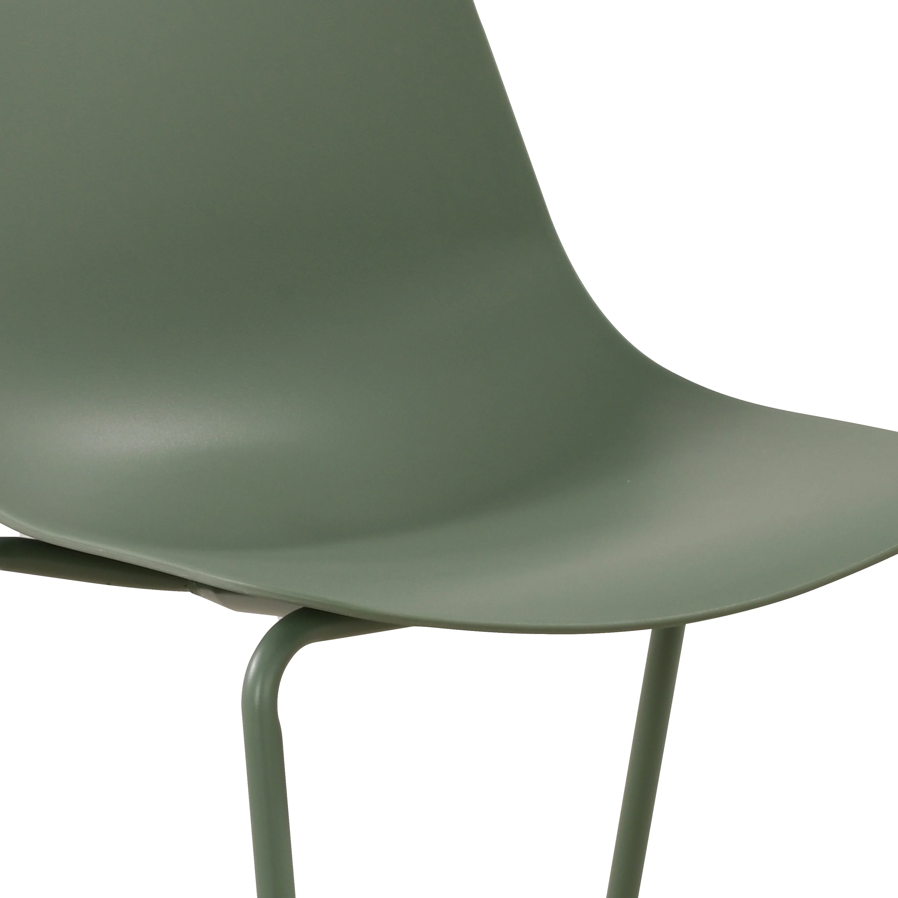 Isla Stackable Dining Chair | Pistachio Green | Set of 4 - Image 11