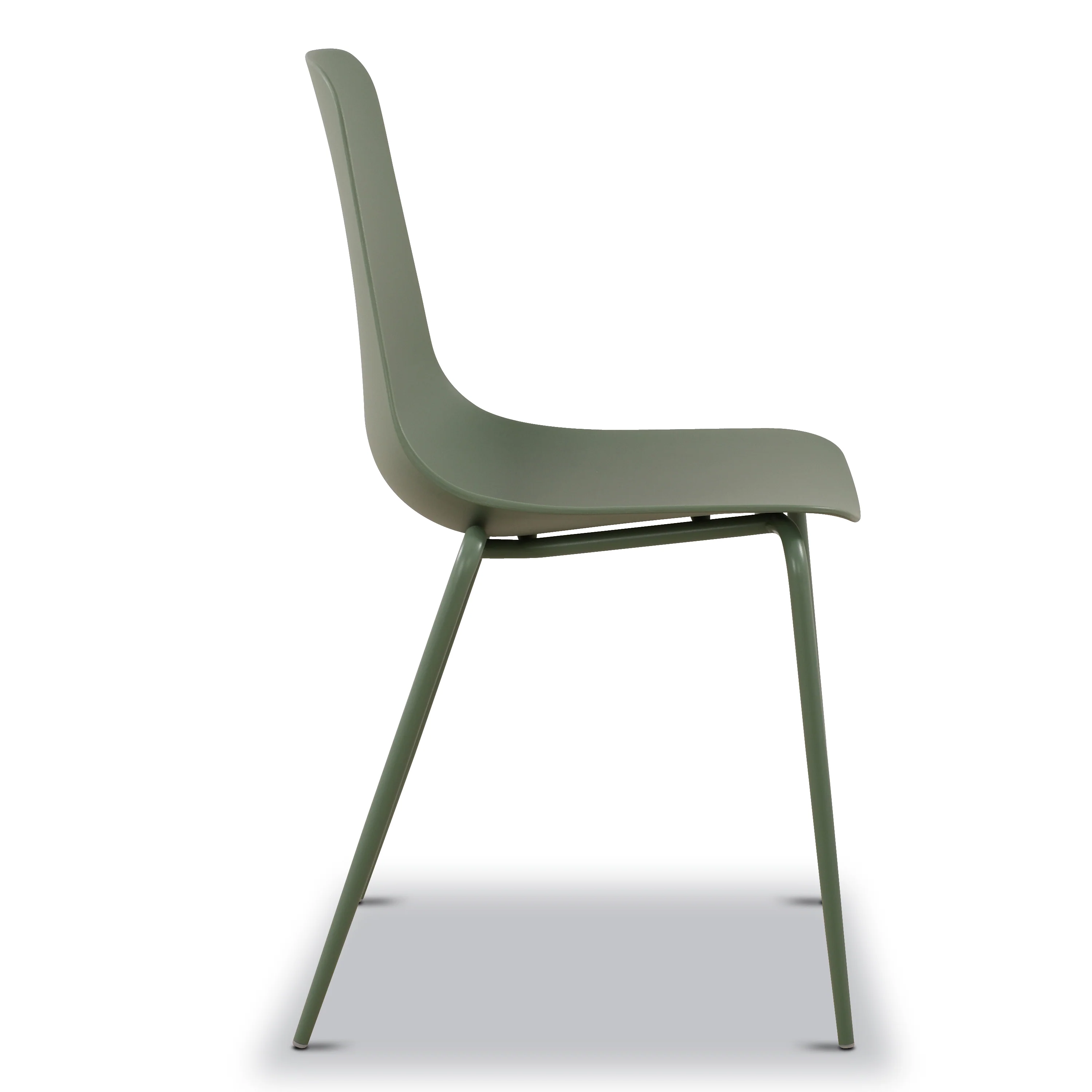 Isla Stackable Dining Chair | Pistachio Green | Set of 4 - Image 6
