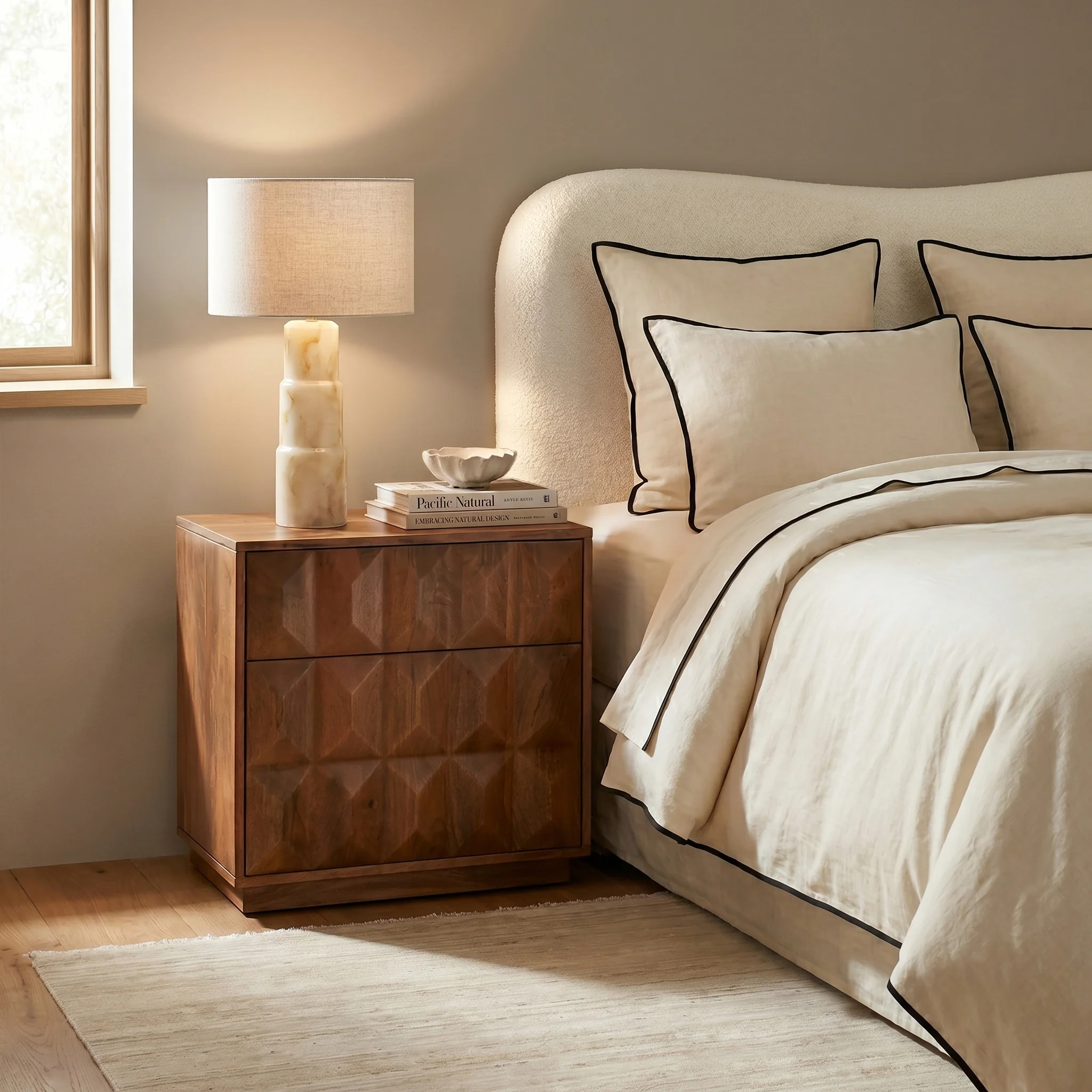 Laso Nightstand | English Walnut - Image 2