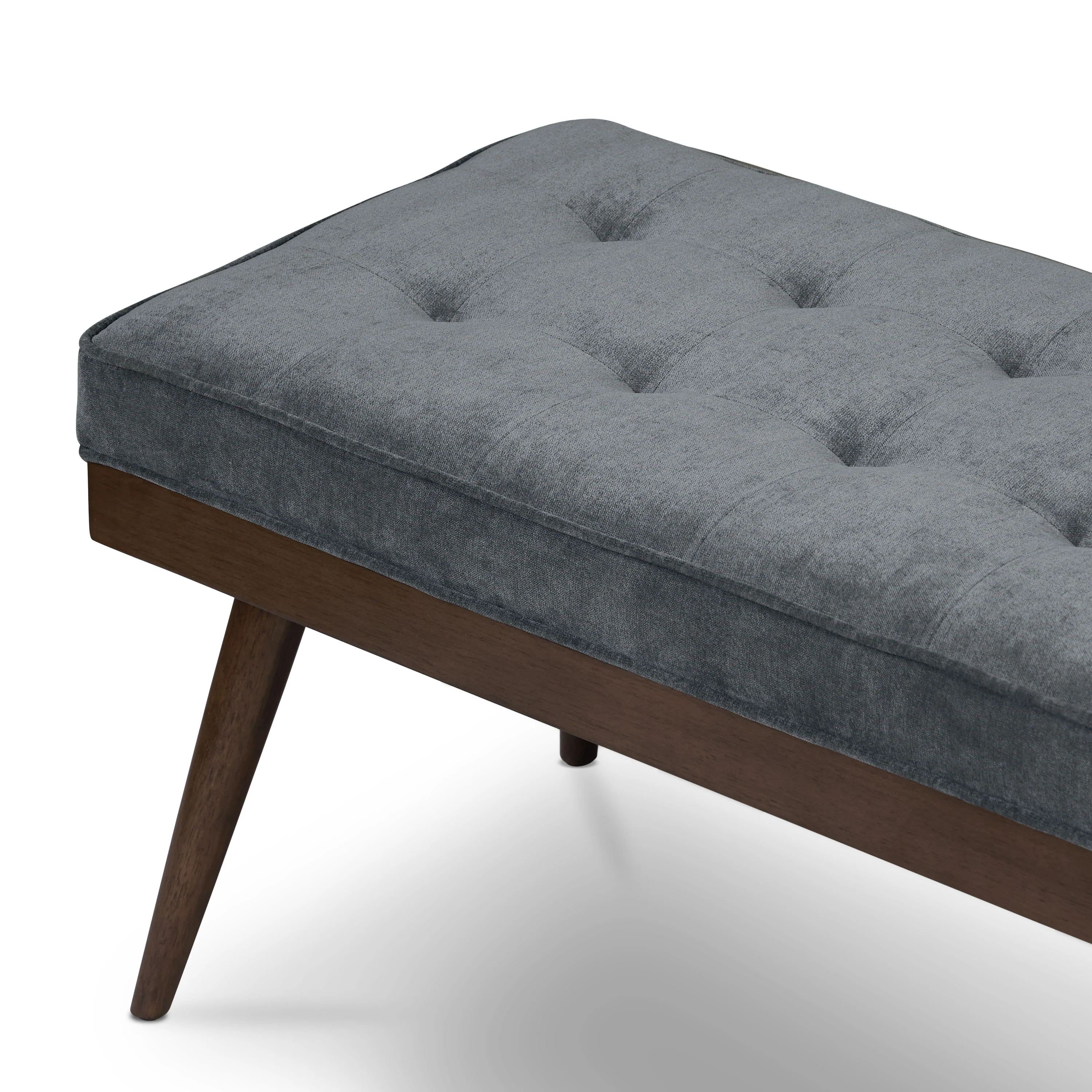 Luca Fabric Bench | Boreal Blue - Image 7