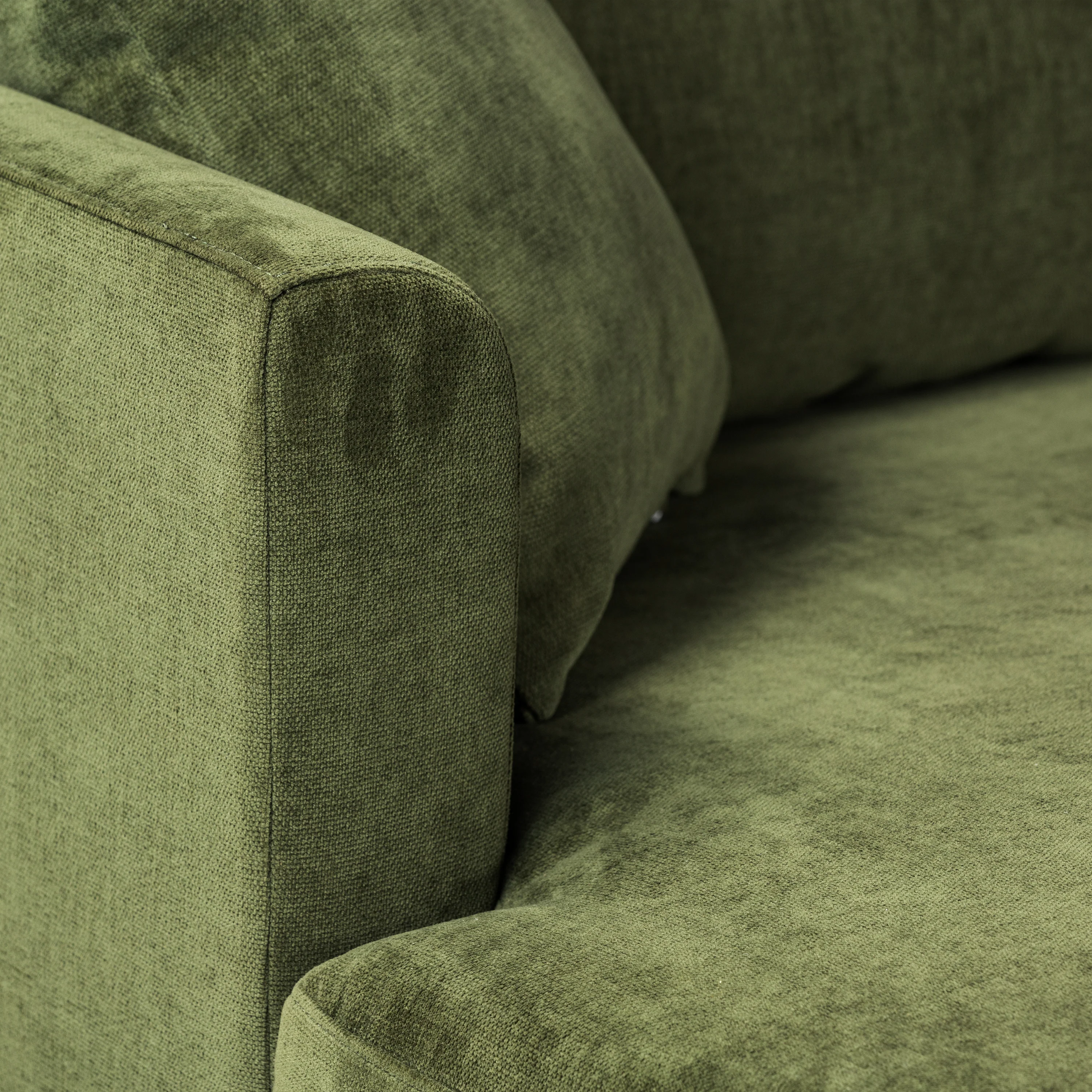 Lucerne Left-Facing Sectional with Extra-Wide Chaise | Distressed Green - Image 15