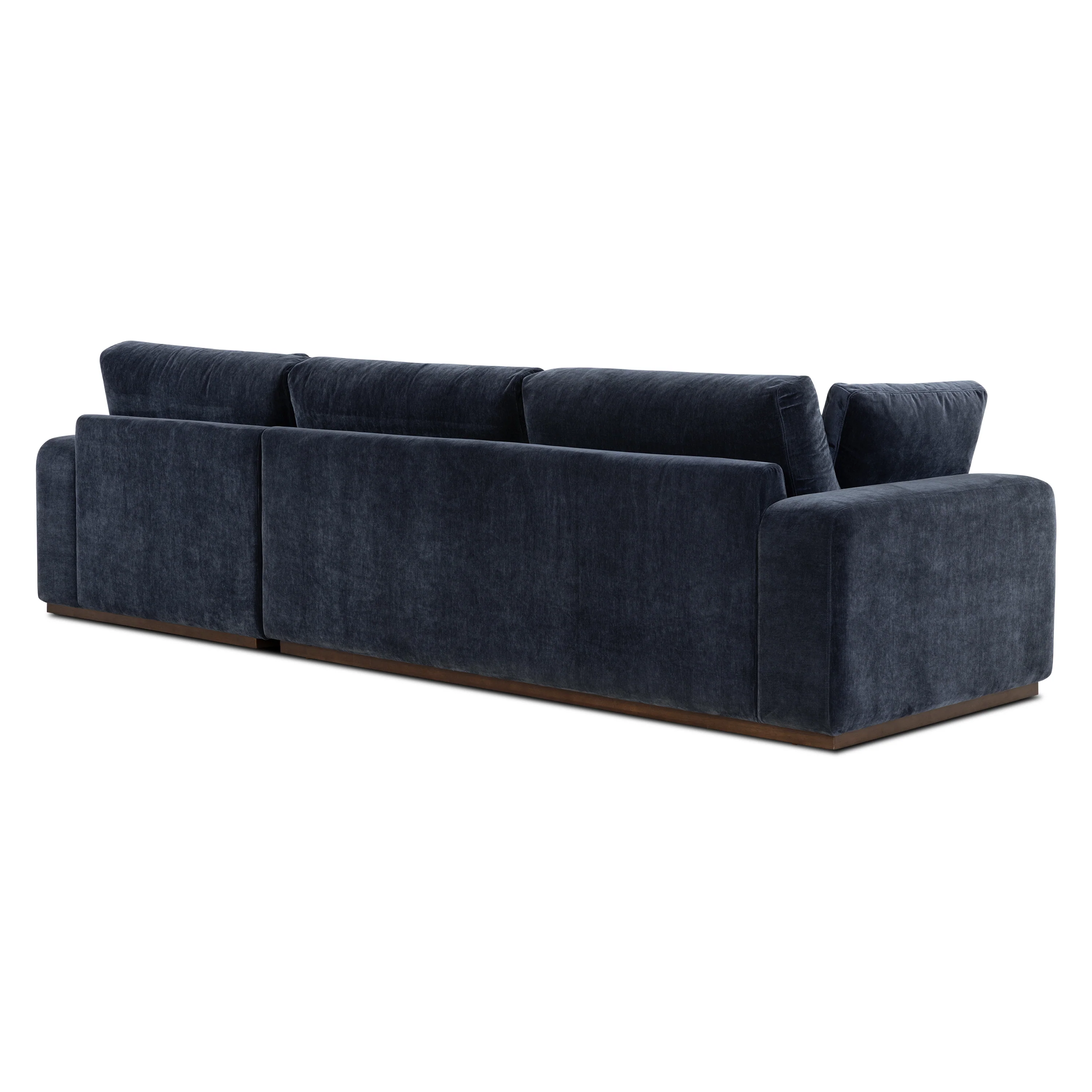 Malaga Right-Facing Sectional Sofa | Mystic Blue - Image 7
