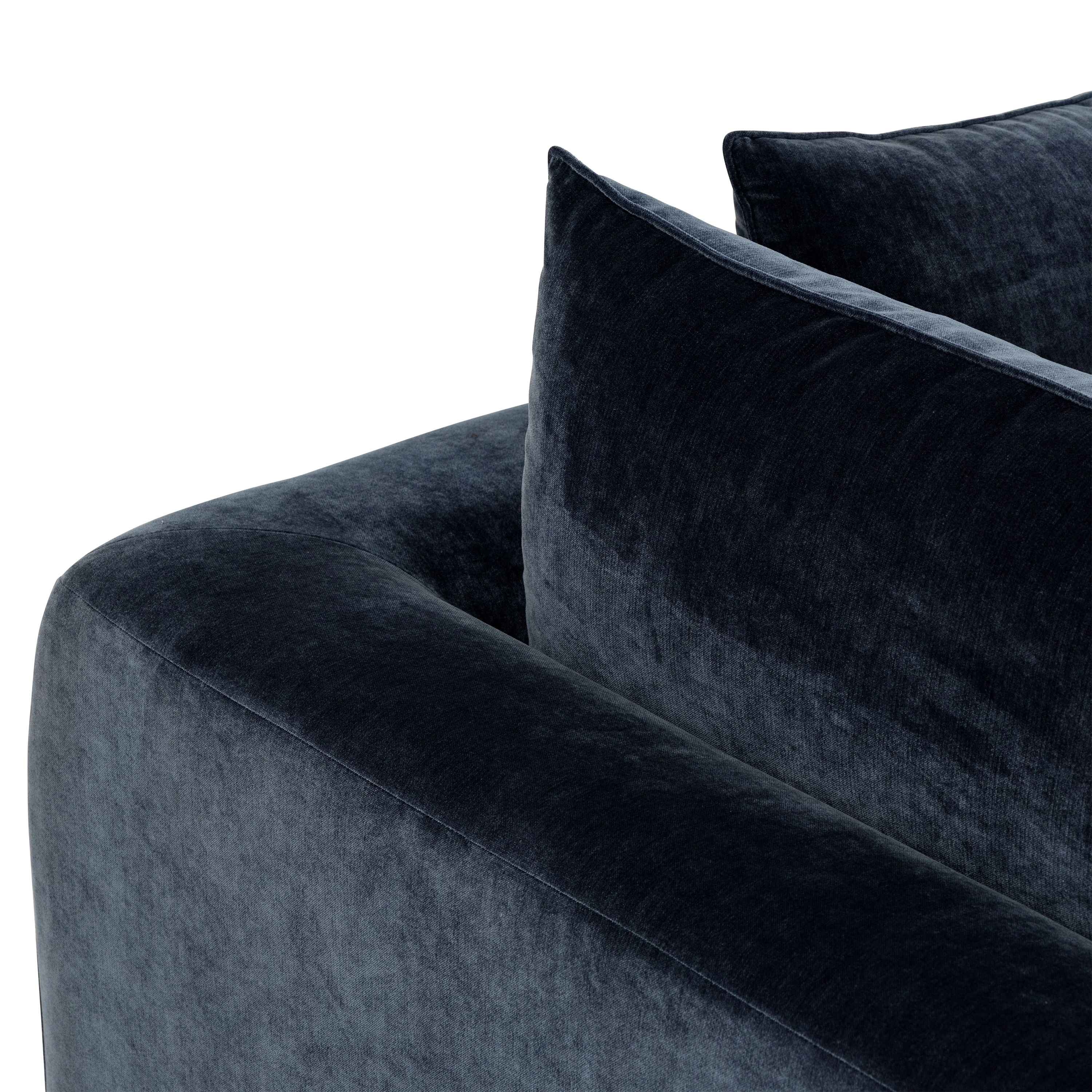 Marcel Left-Facing Corner Sectional | Mystic Blue - Image 12