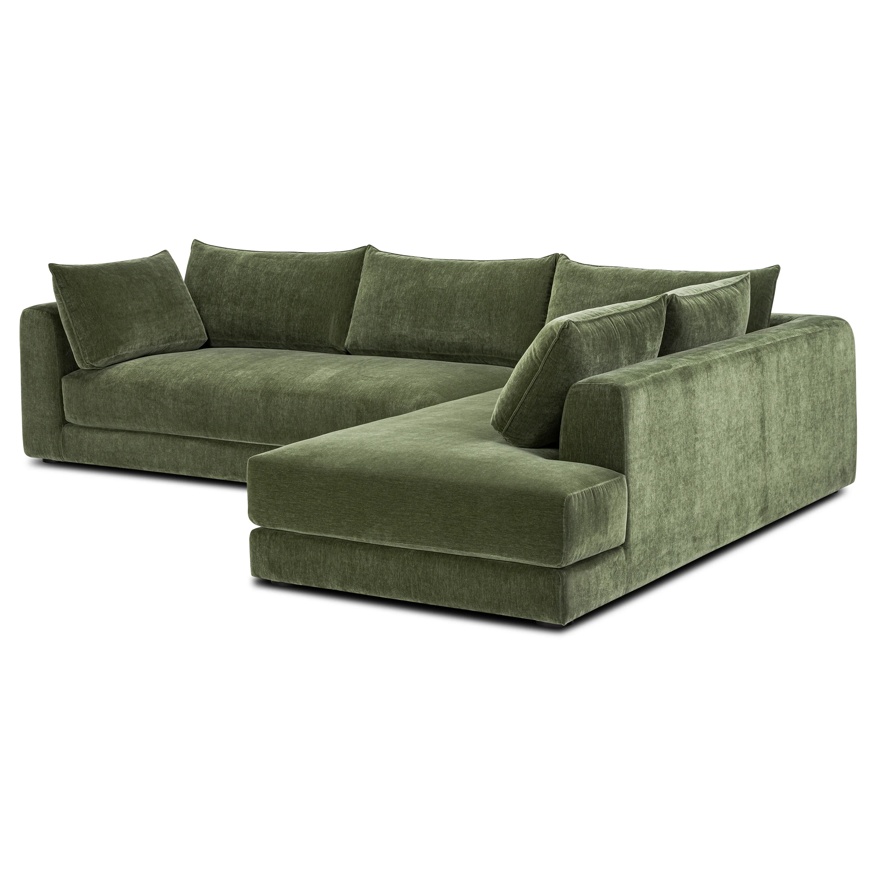 Marcel Right-Facing Corner Sectional | Sagano Green - Image 6