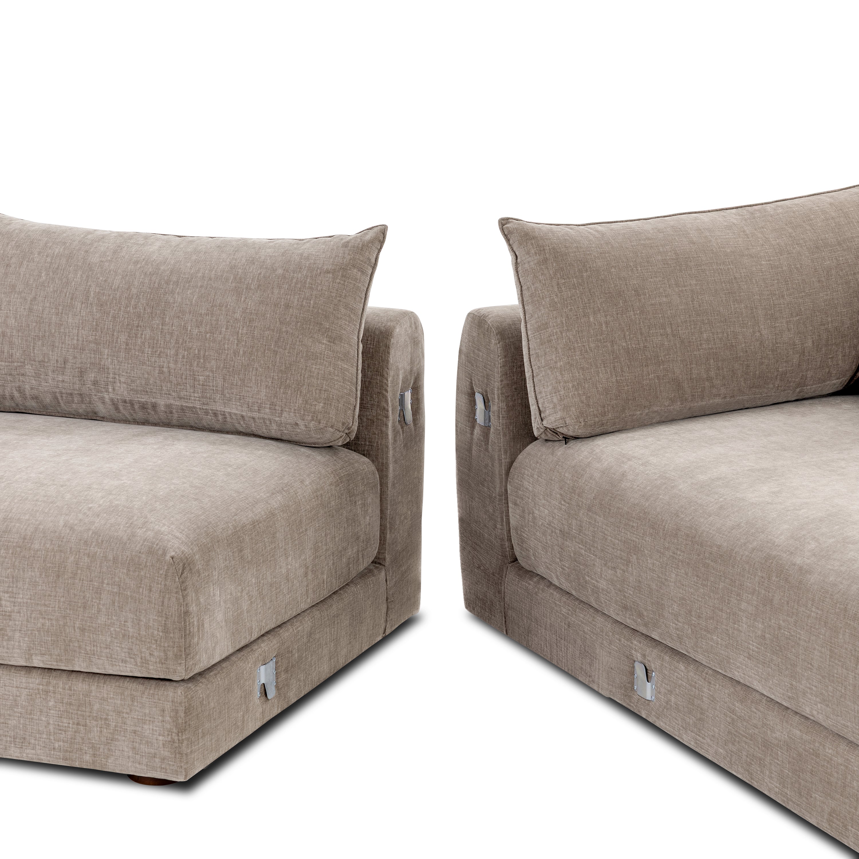 Marcel Right-Facing Sectional | Taupe Brown - Image 17