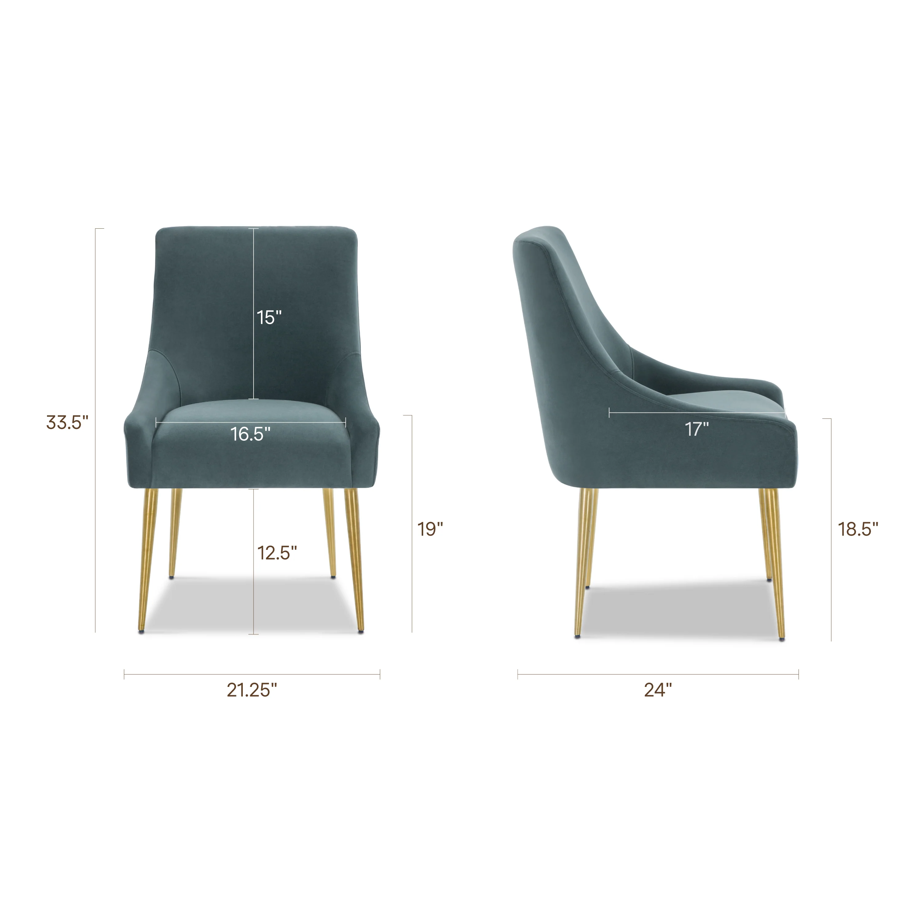 Marit Dining Chair | Shadow Teal - Image 10