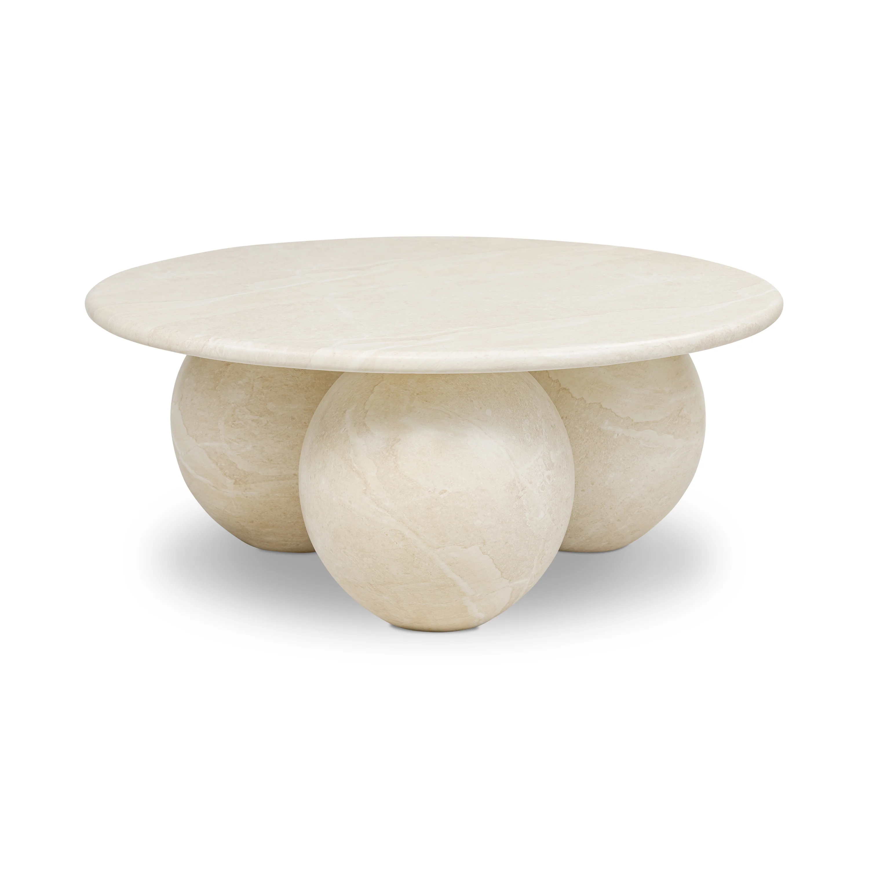 Marmo Coffee Table | Sandstone White - Image 4