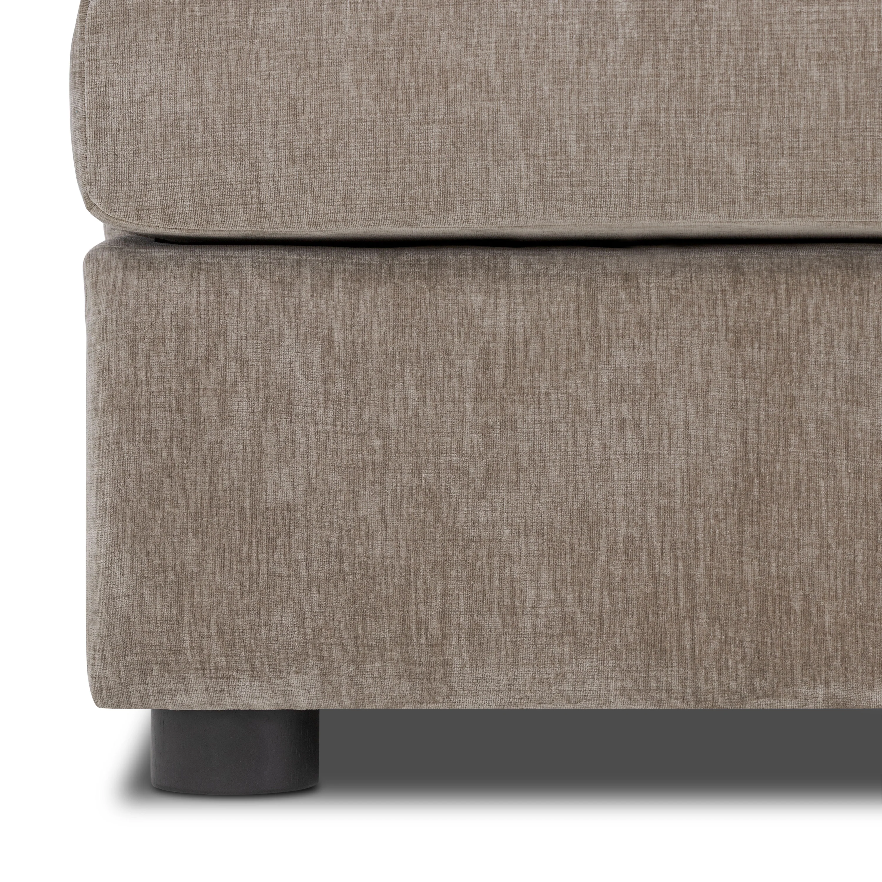 Milo Right-Facing Sleeper Sectional | Taupe Brown - Image 18