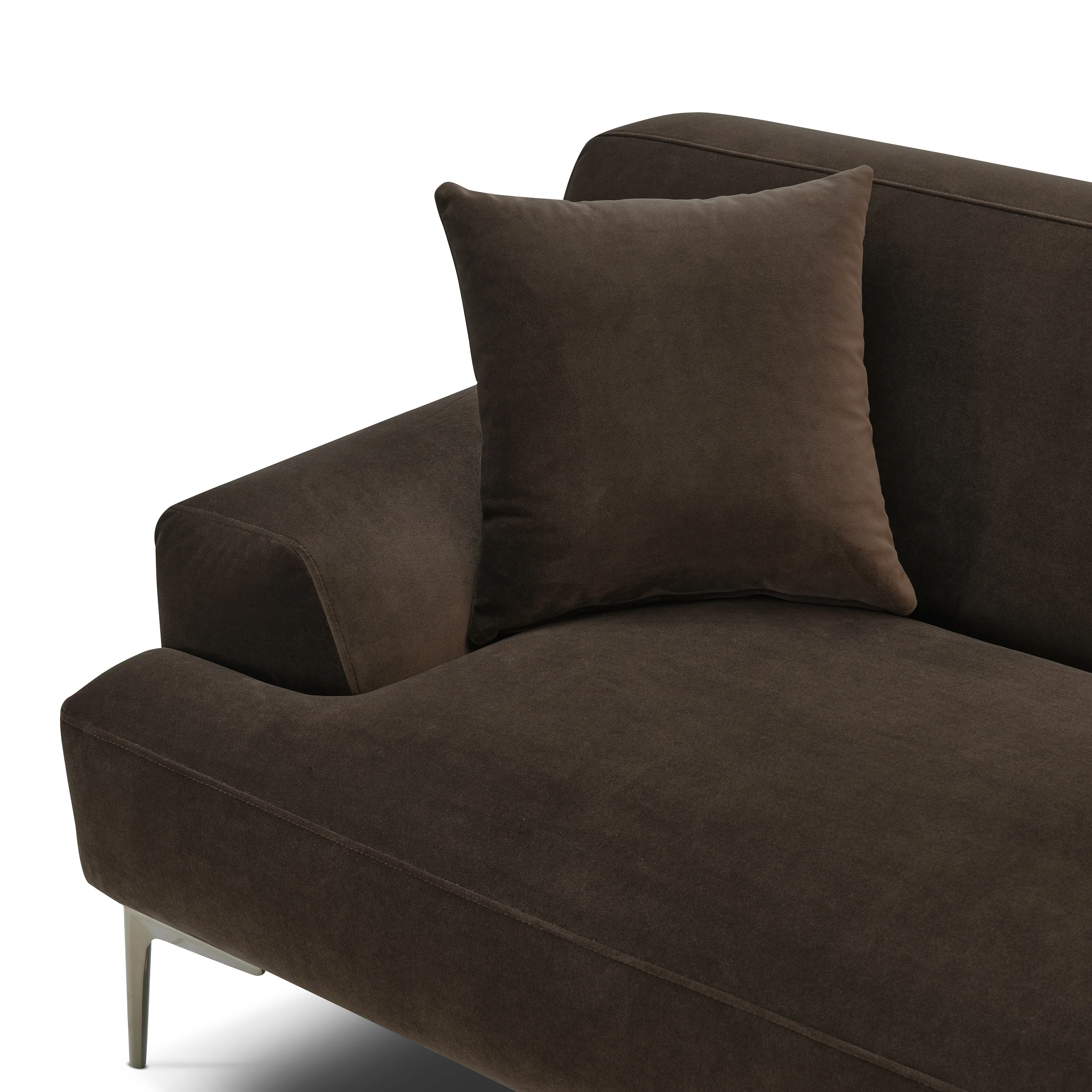 Mineta 92" Sofa | Shadow Brown - Image 8