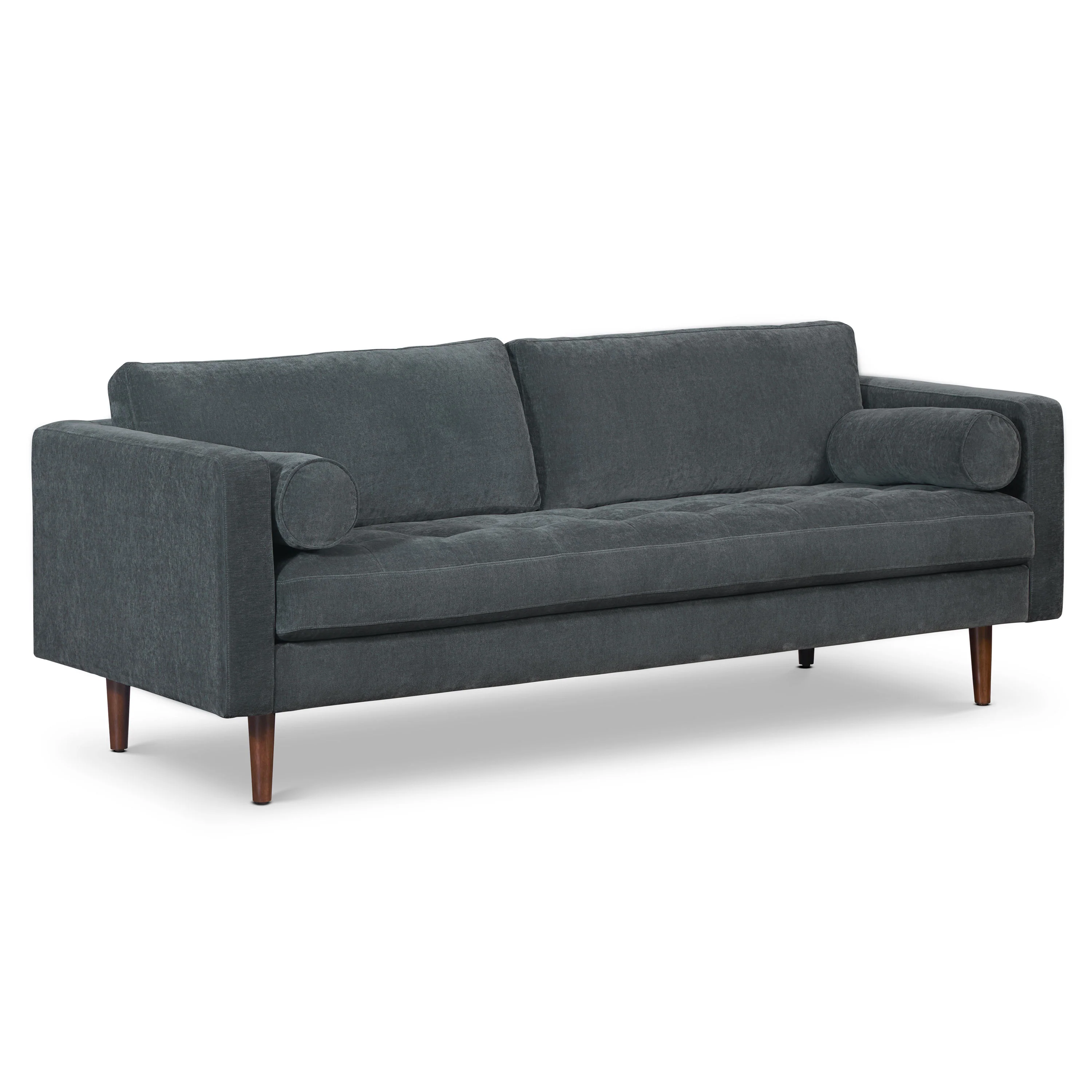 Napa 88.5" Velvet Sofa | Boreal Blue - Image 2