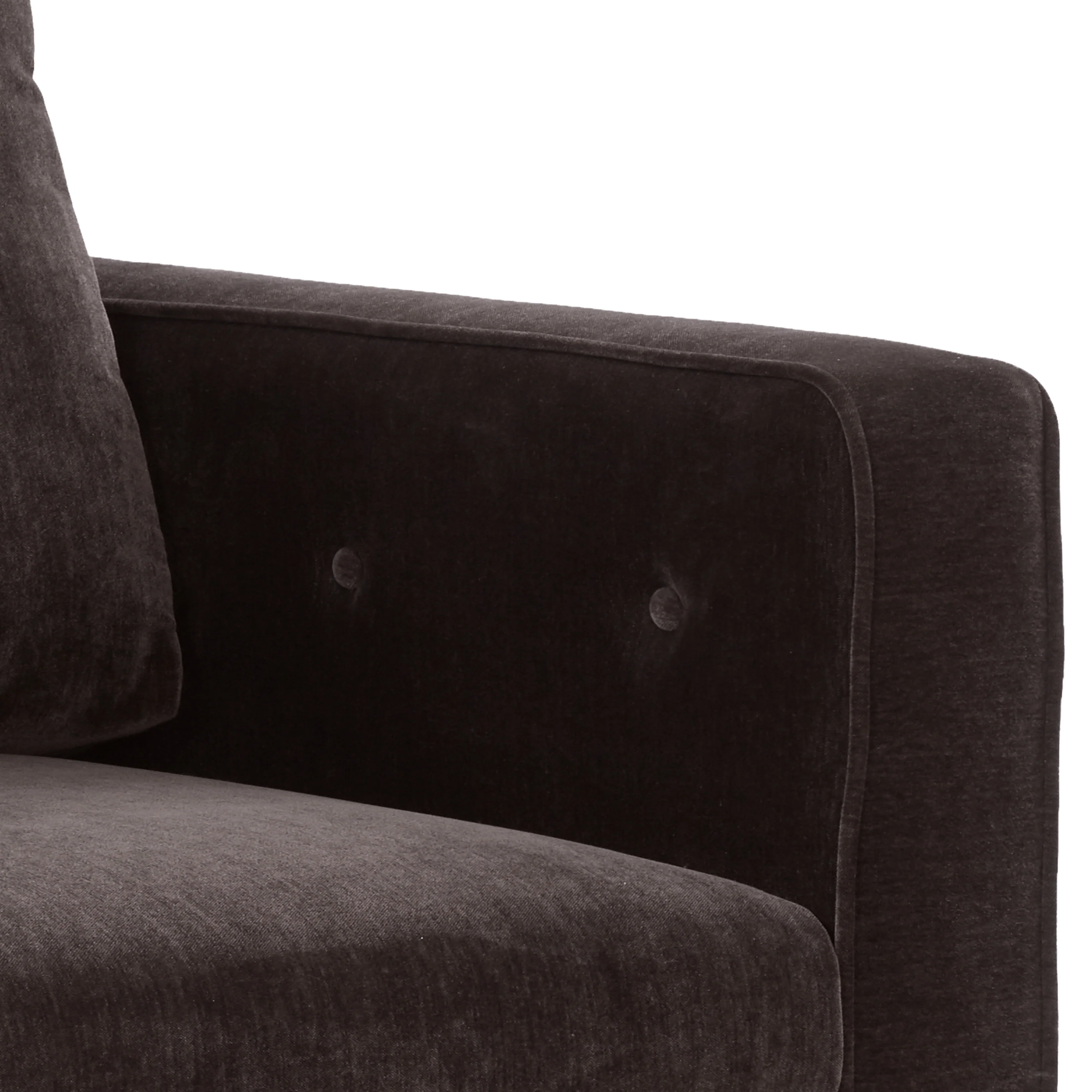 Nera Swivel Lounge Chair | Ganache Brown - Image 11