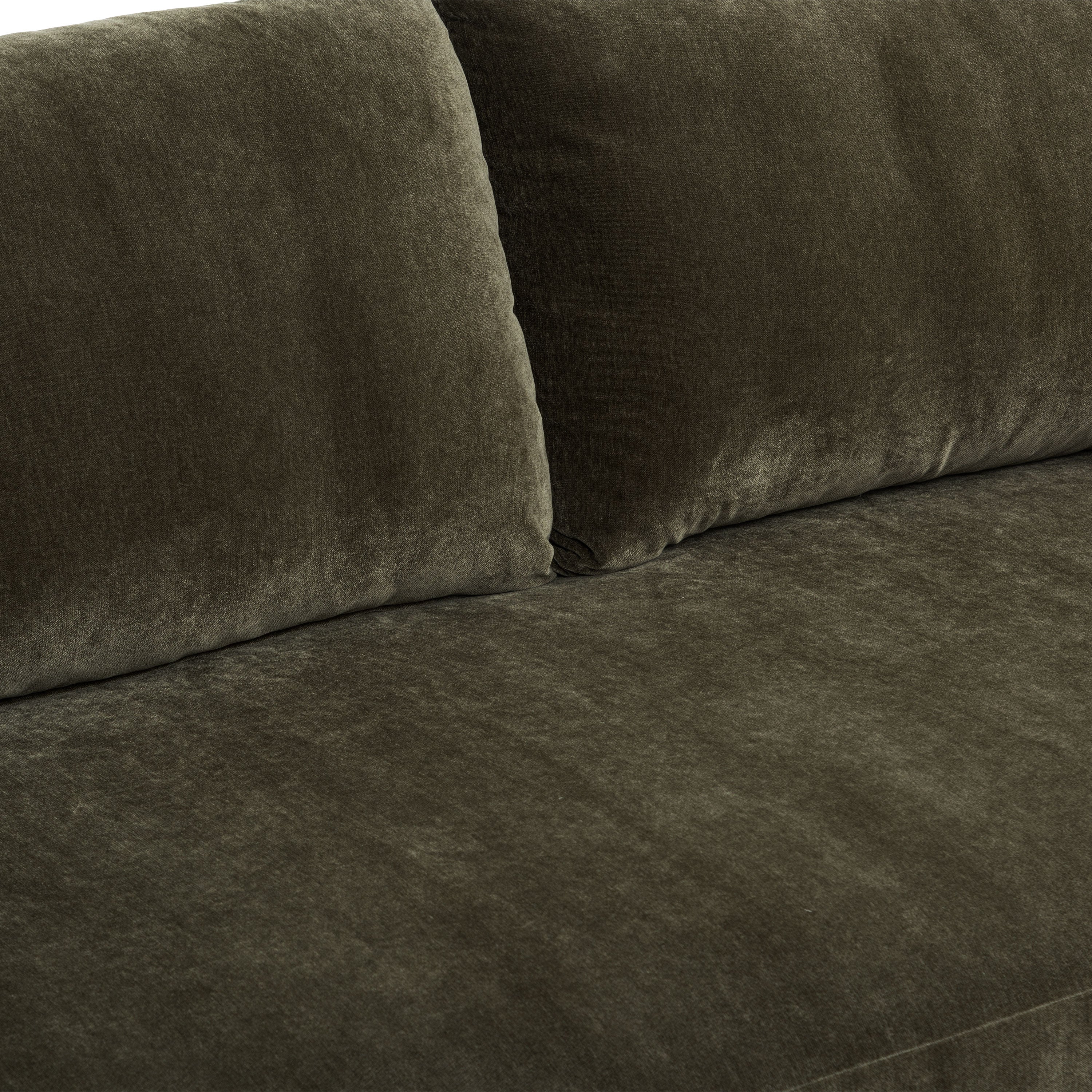 Nervan Reversible Chaise Sectional (105.5") | Lume Green - Image 24