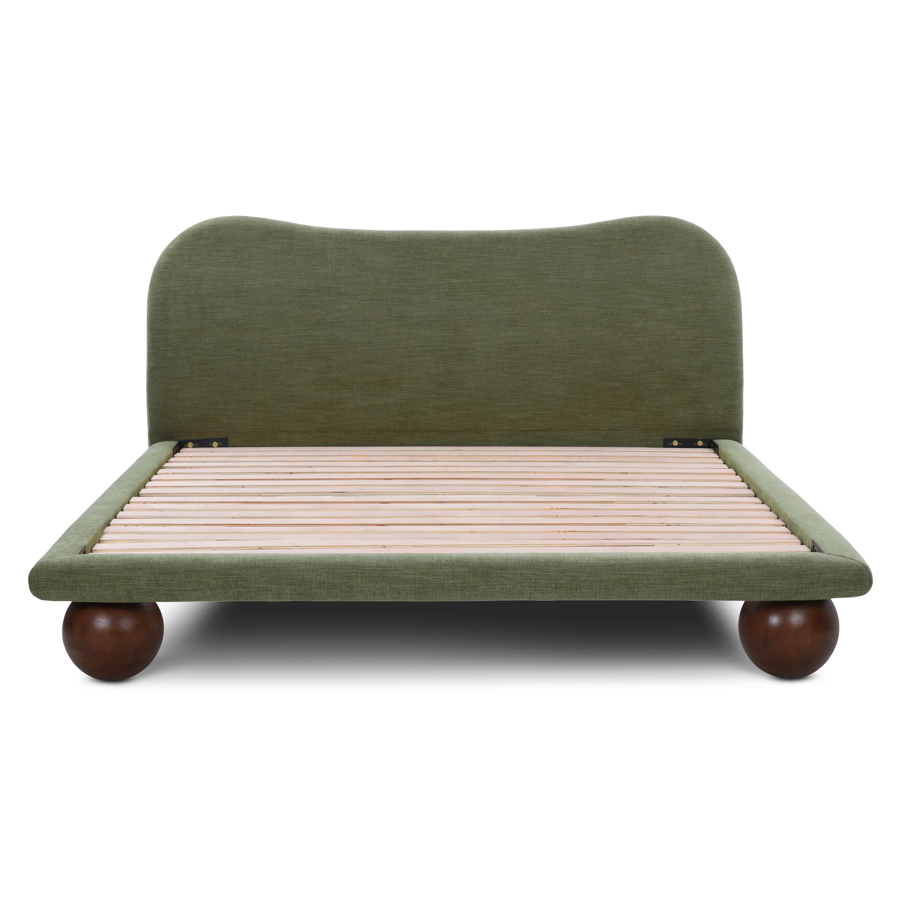 Orbit Bed - Performance Chenille | Moss Green - Image 4