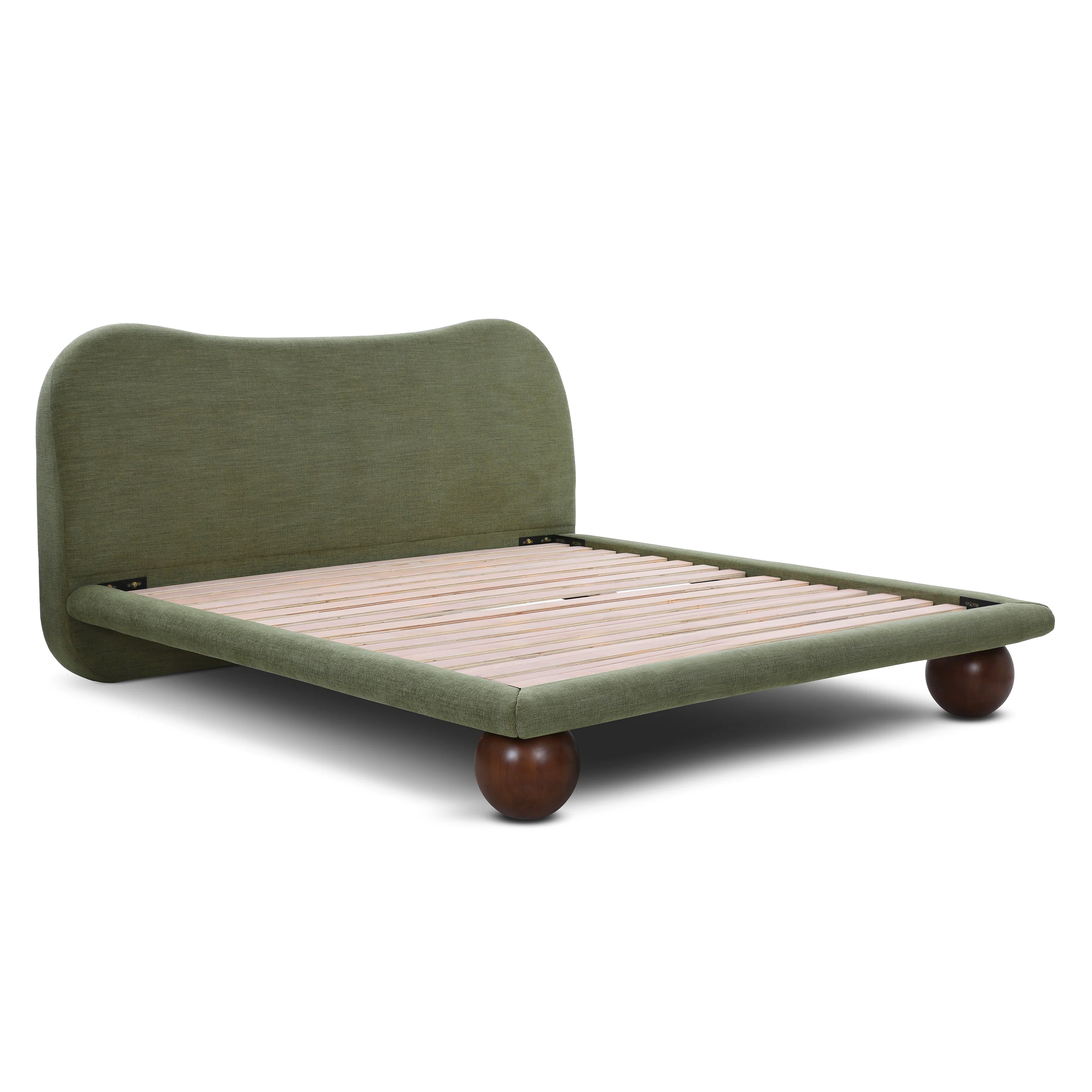 Orbit Bed - Performance Chenille | Moss Green - Image 6