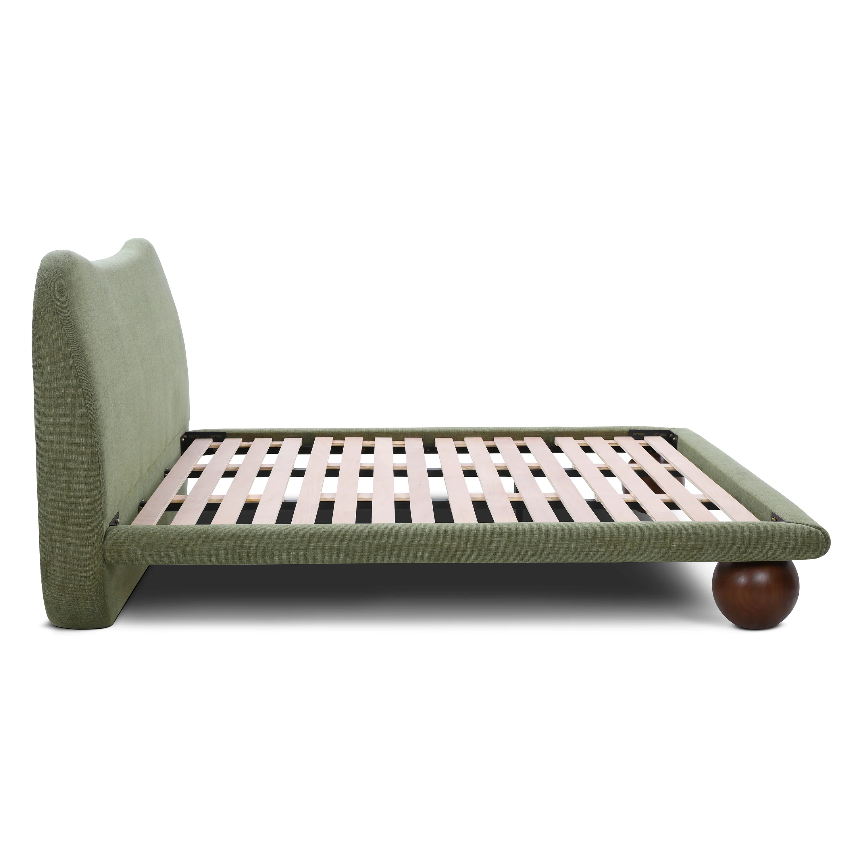 Orbit Bed - Performance Chenille | Moss Green - Image 7