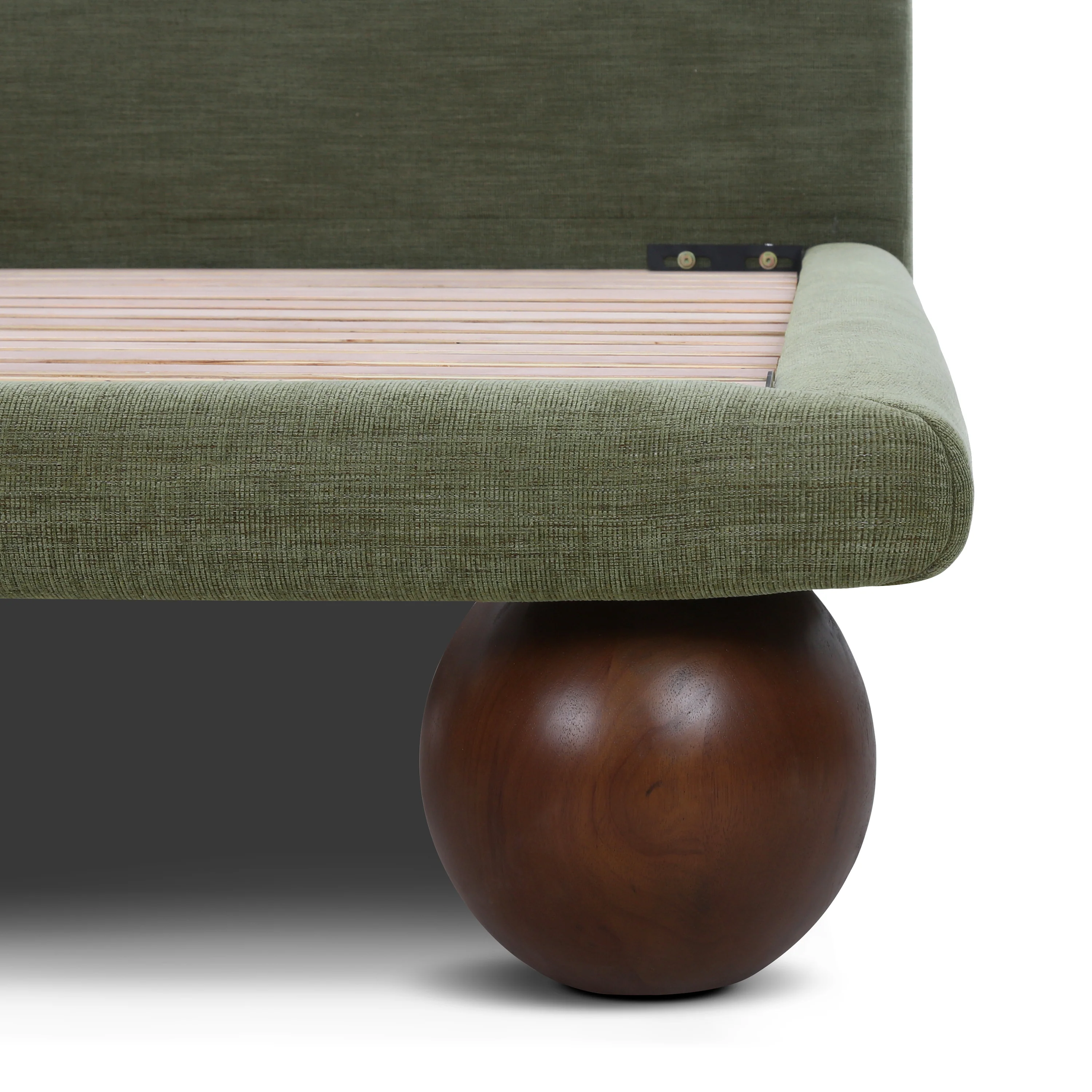 Orbit Bed - Performance Chenille | Moss Green - Image 9