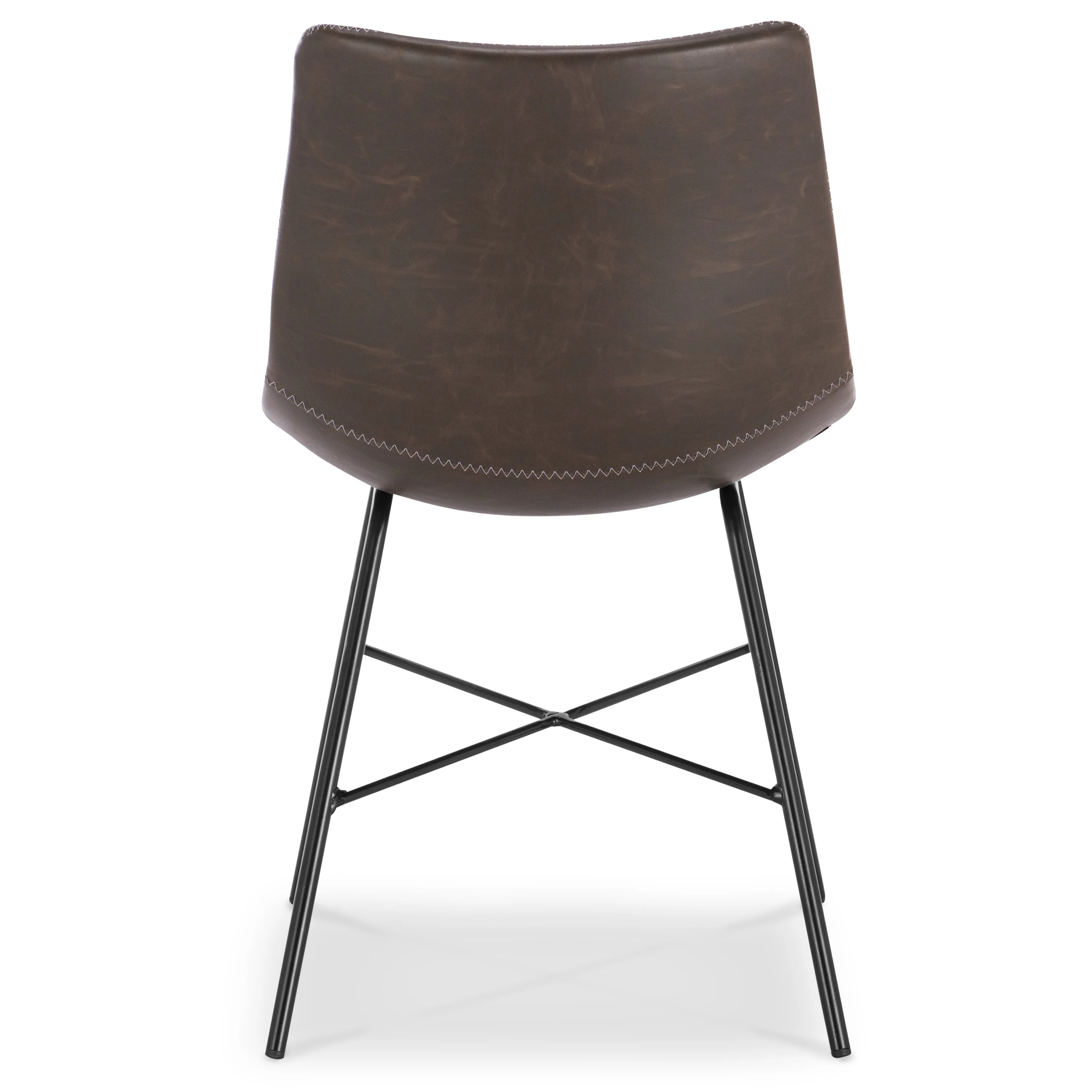 Paxton Dining Chair | Brown | Set of 2 - Image 6