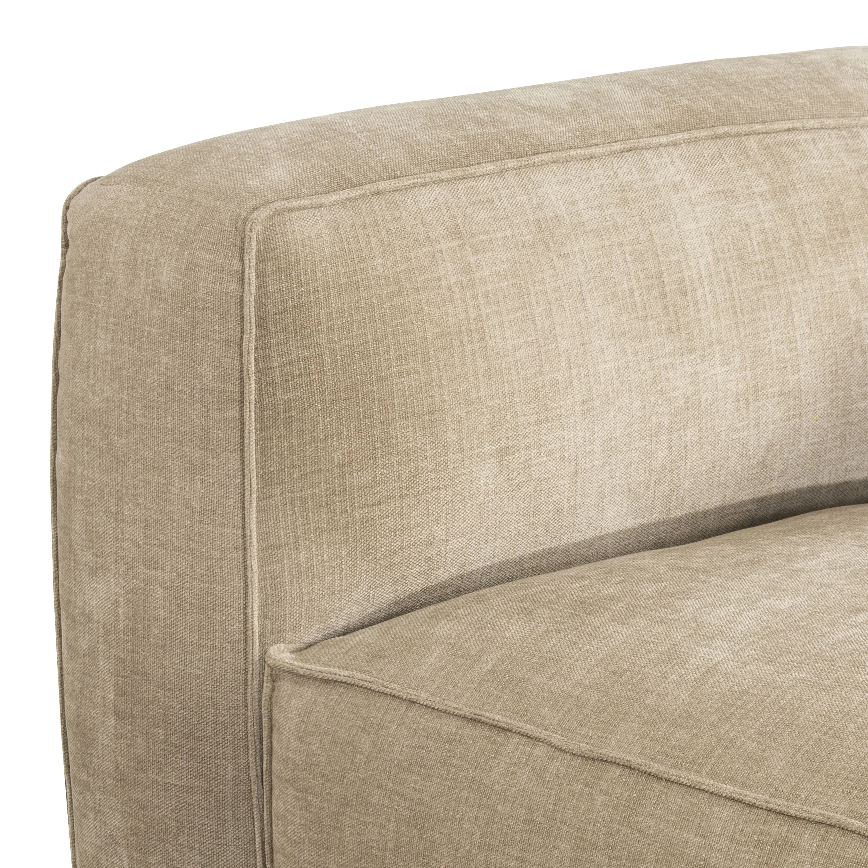 Piazza 124.5" L-Shaped Sectional | Canvas Brown - Image 11