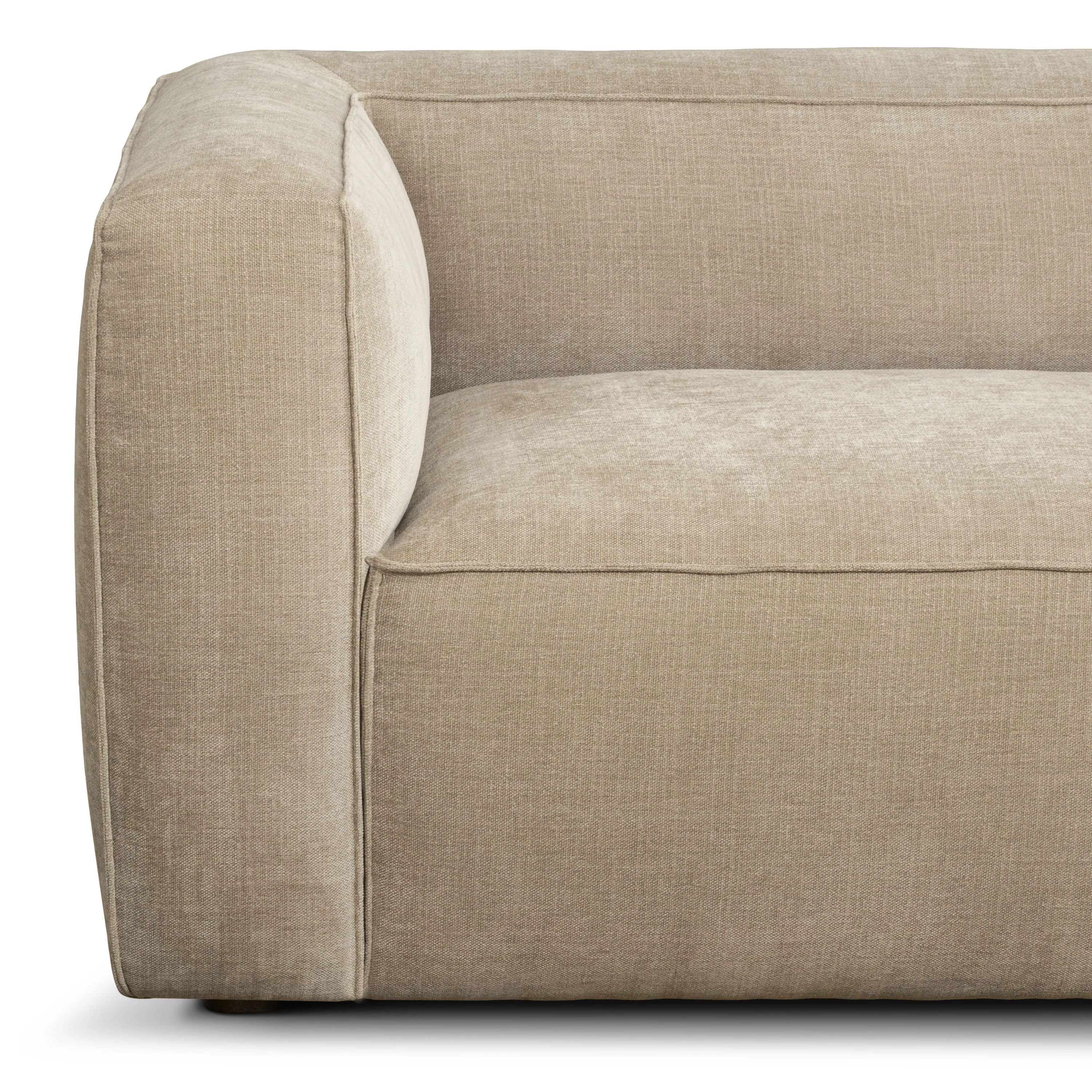 Piazza 124.5" L-Shaped Sectional | Canvas Brown - Image 12