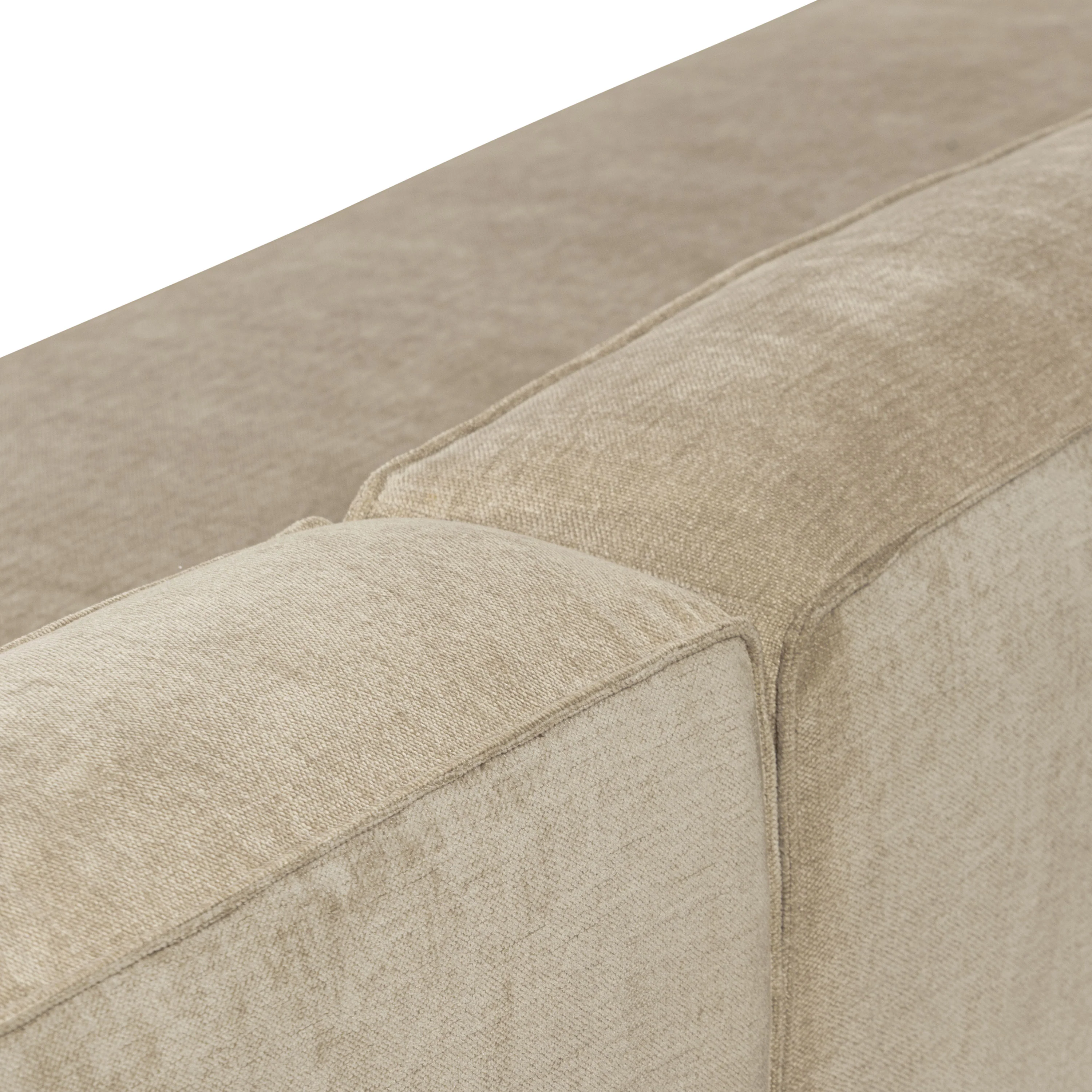 Piazza 124.5" L-Shaped Sectional | Canvas Brown - Image 16