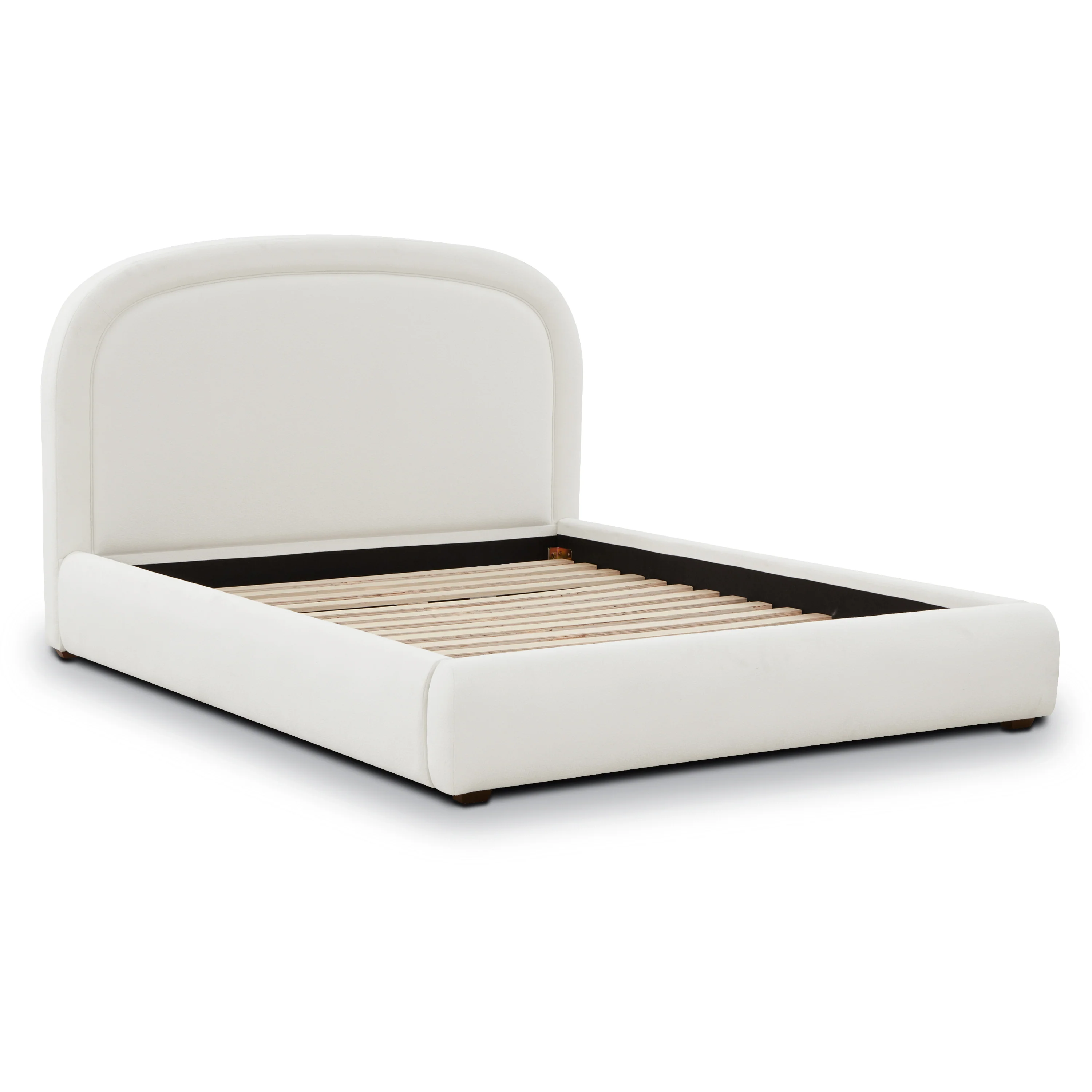 Plato Bed | Polar White - Image 4