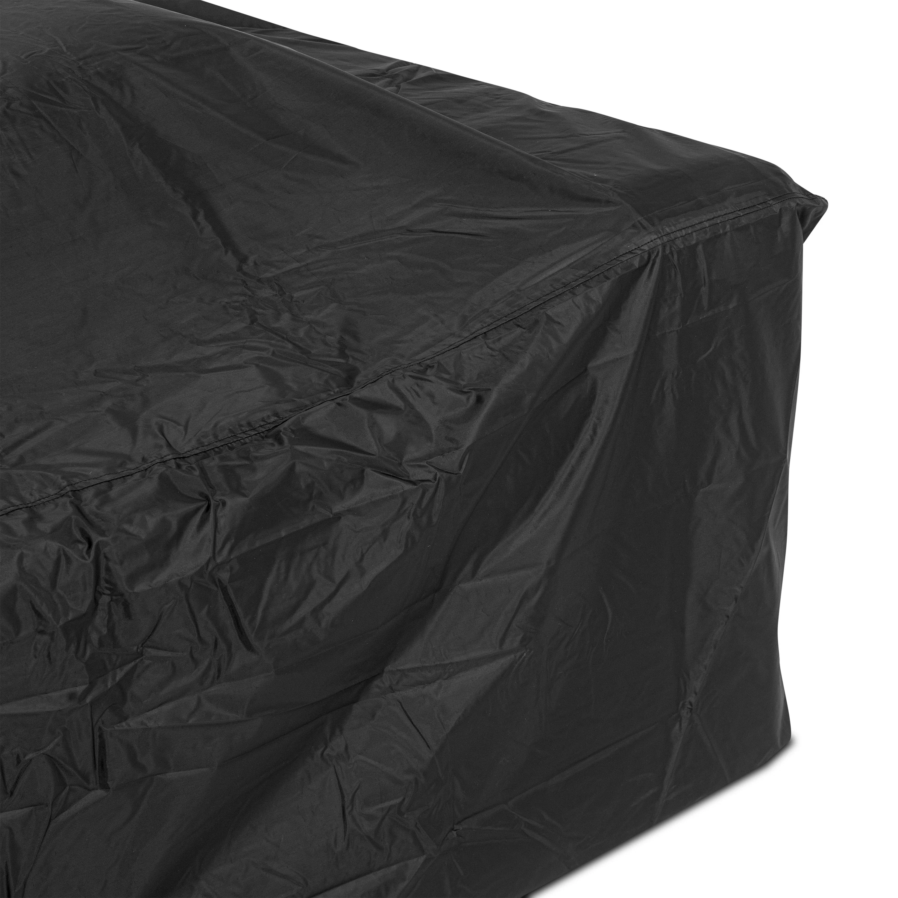 Puglia 90"x100" Corner Sectional Set - Protective Cover | Black - Image 4