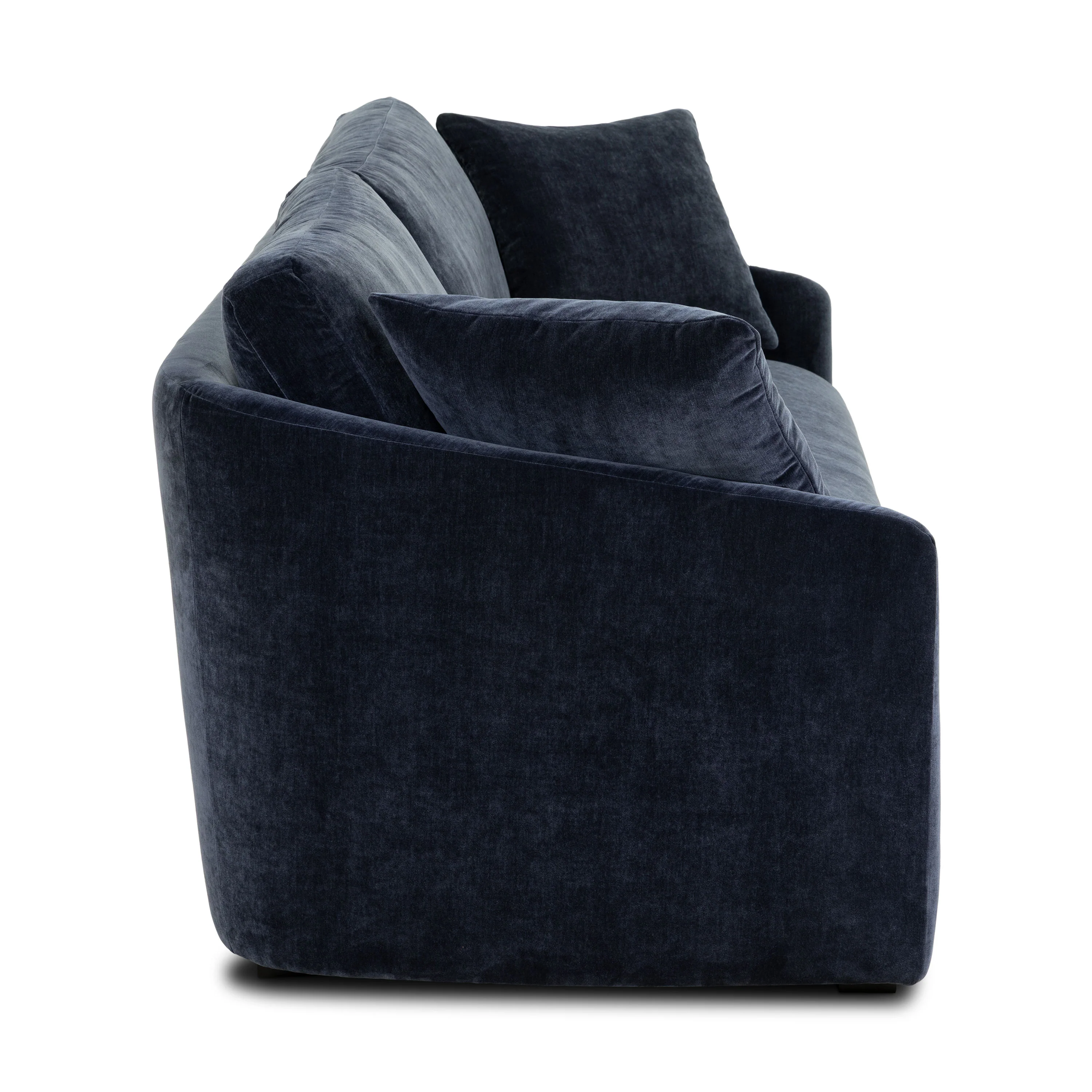 Rhodes 92" Velvet Sofa | Mystic Blue - Image 5