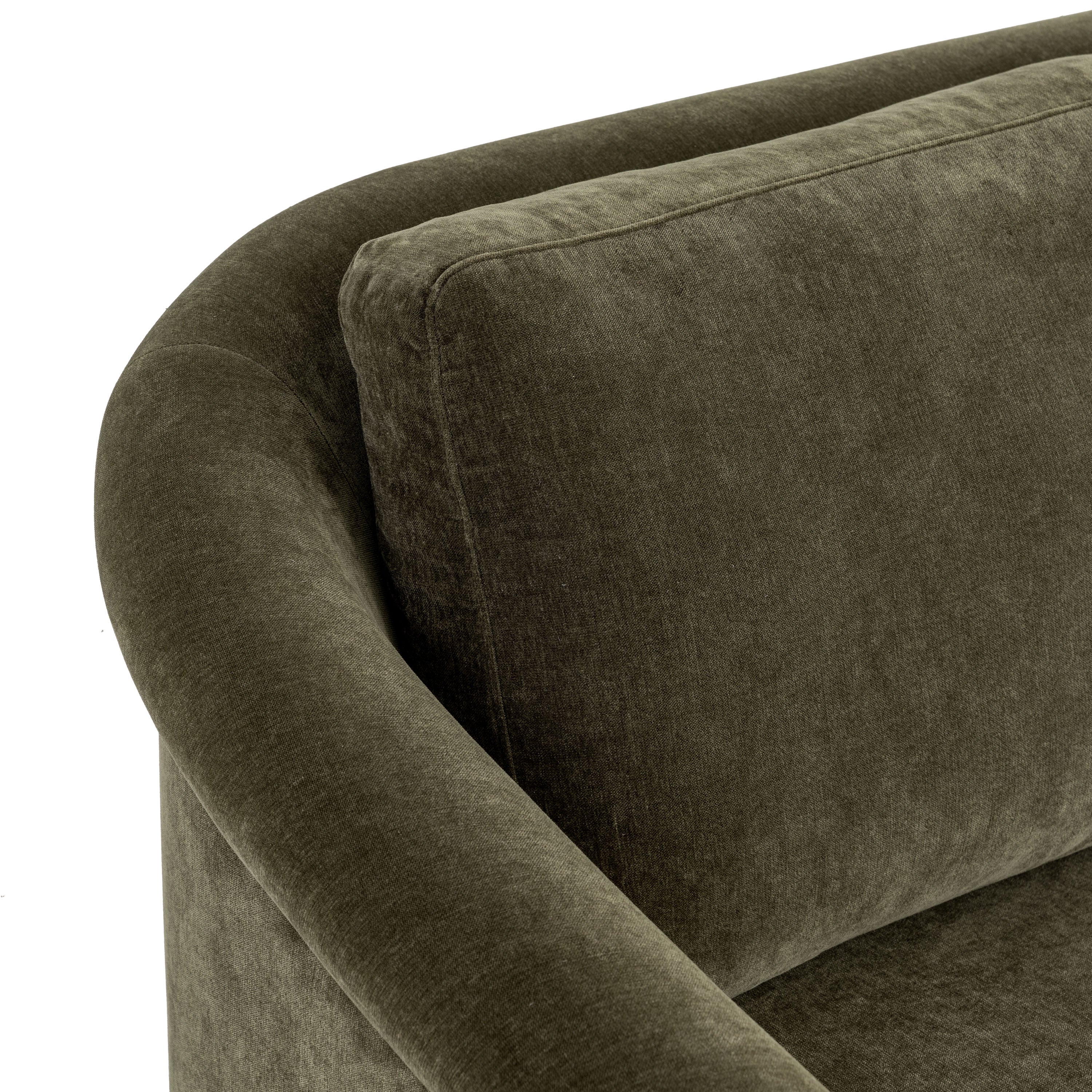 Rigon 100" Sofa | Lume Green - Image 11