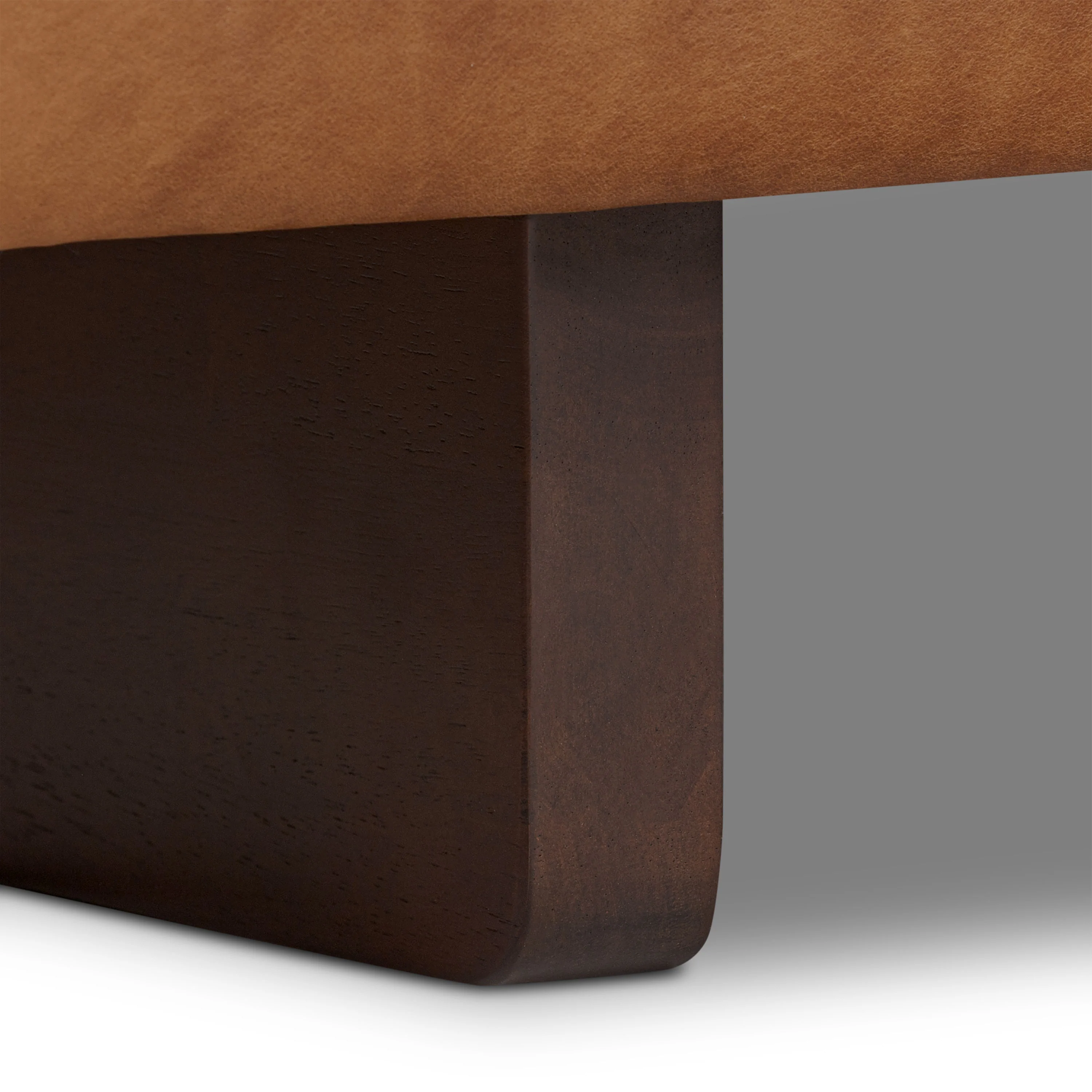 Salo 99" Leather Sofa | Russet Tan - Image 13