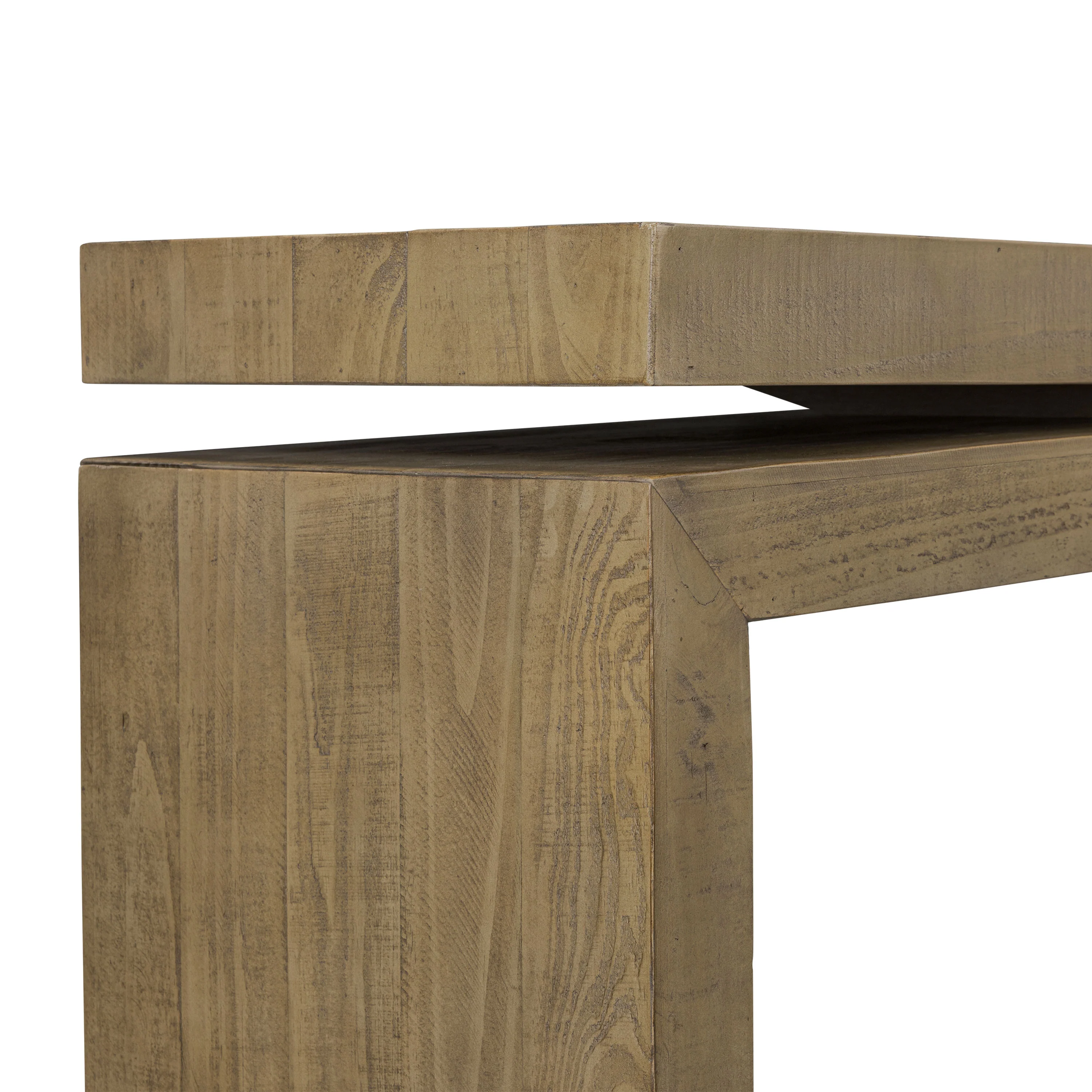 Tenby Console Table (78.75") | Weathered Pine - Image 11