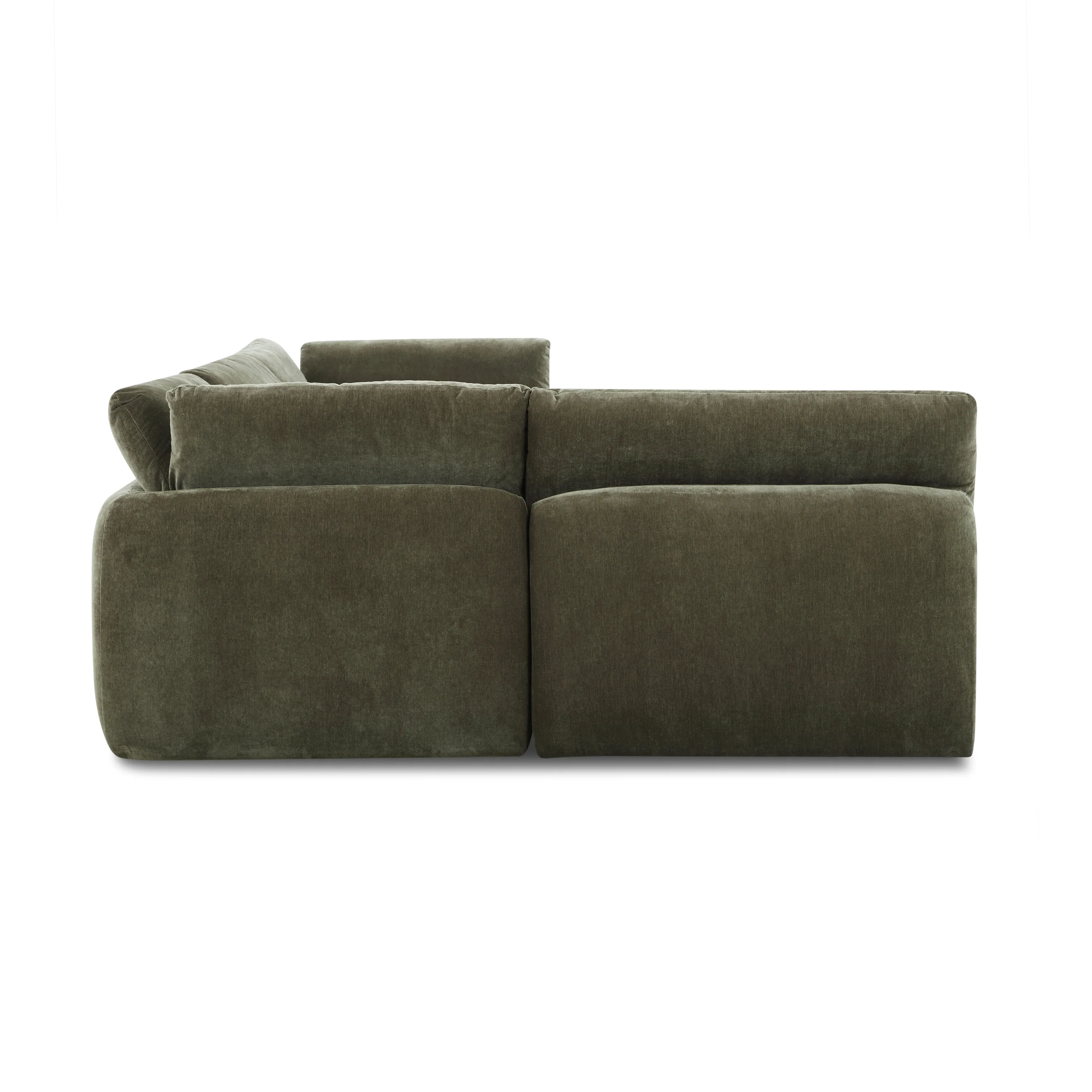 Tonga Modular 5-Piece Pit Lounge Sectional | Lume Green - Image 5