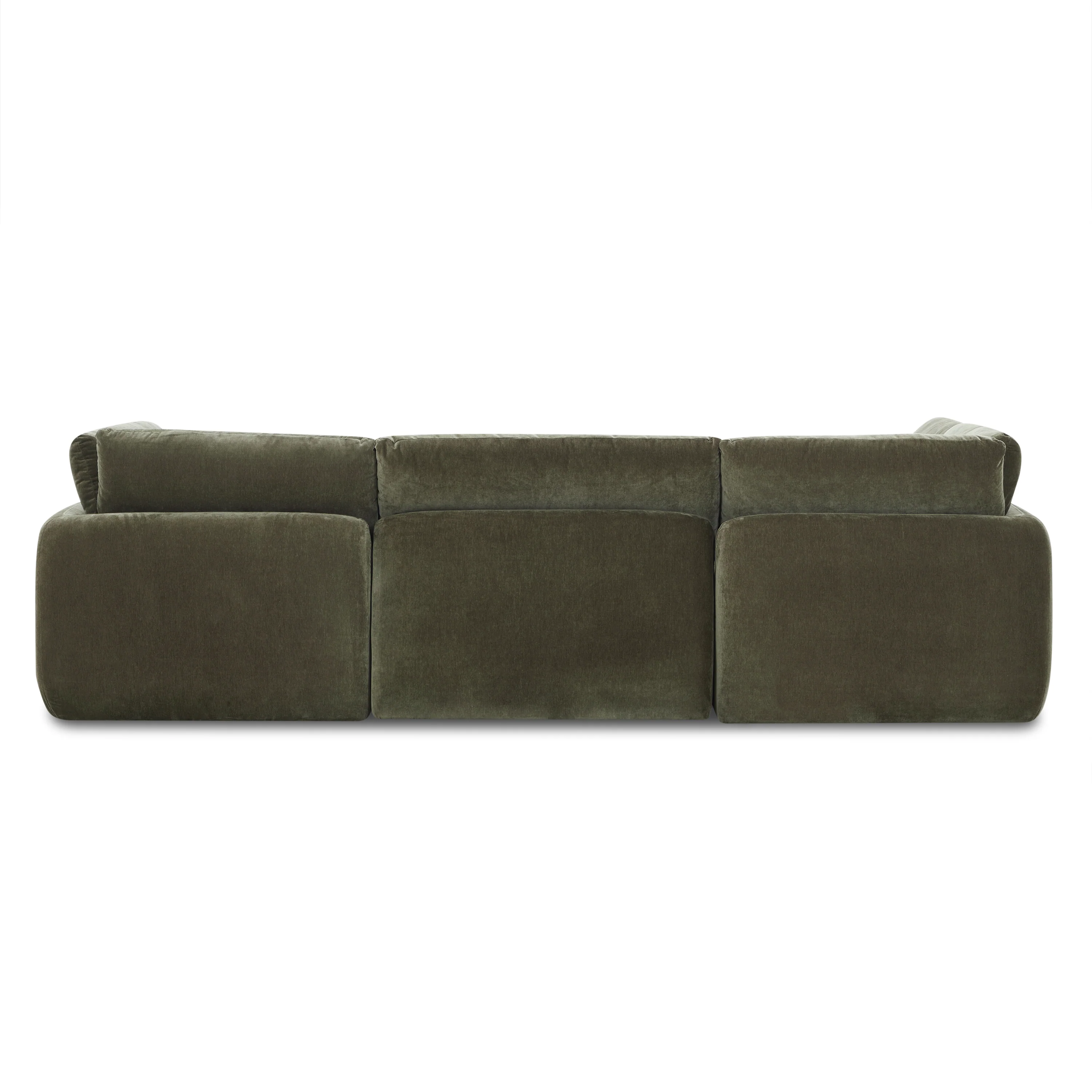 Tonga Modular 5-Piece Pit Lounge Sectional | Lume Green - Image 6