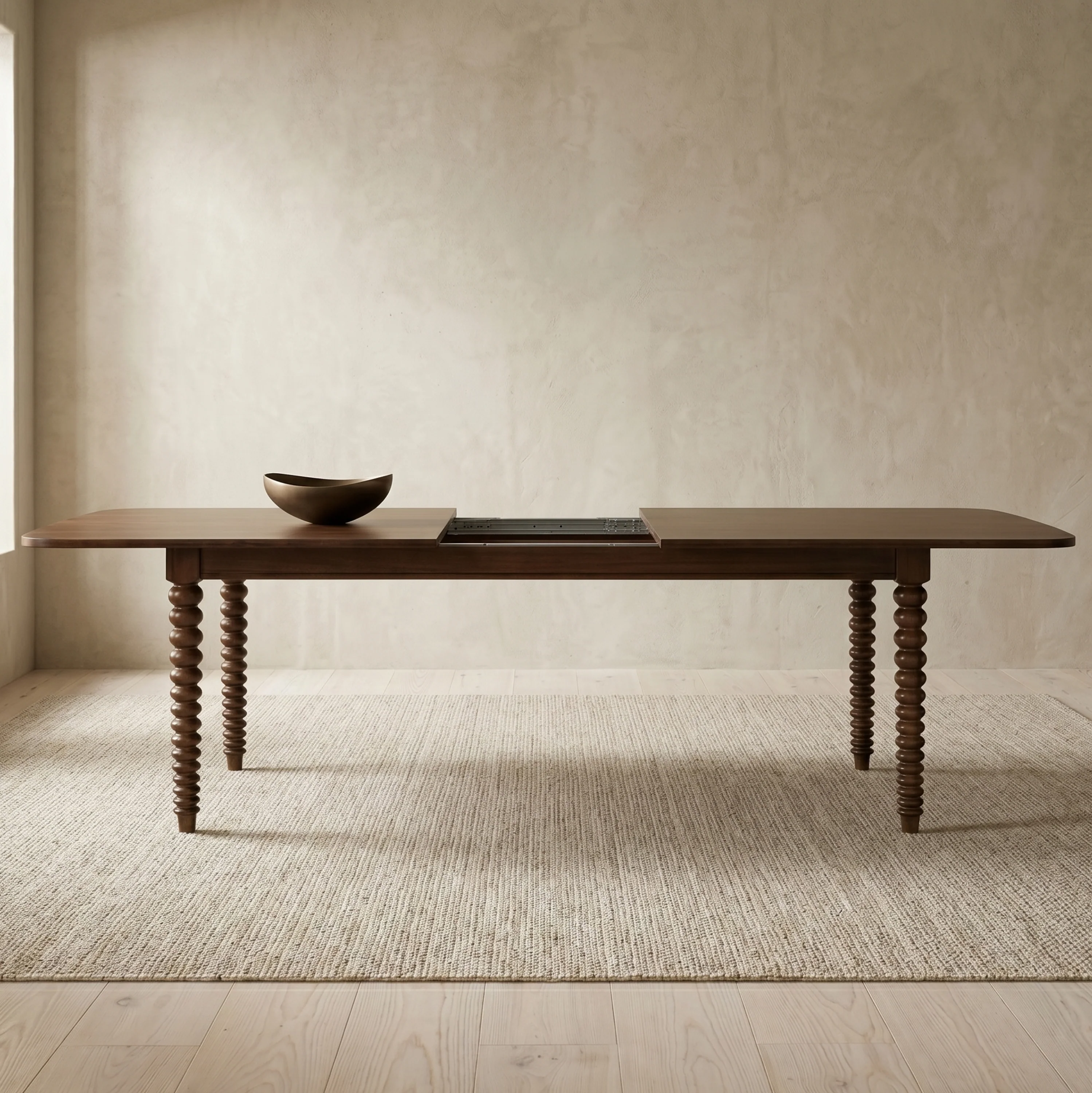 Torno 90"-112" Extendable Dining Table | Walnut - Image 2