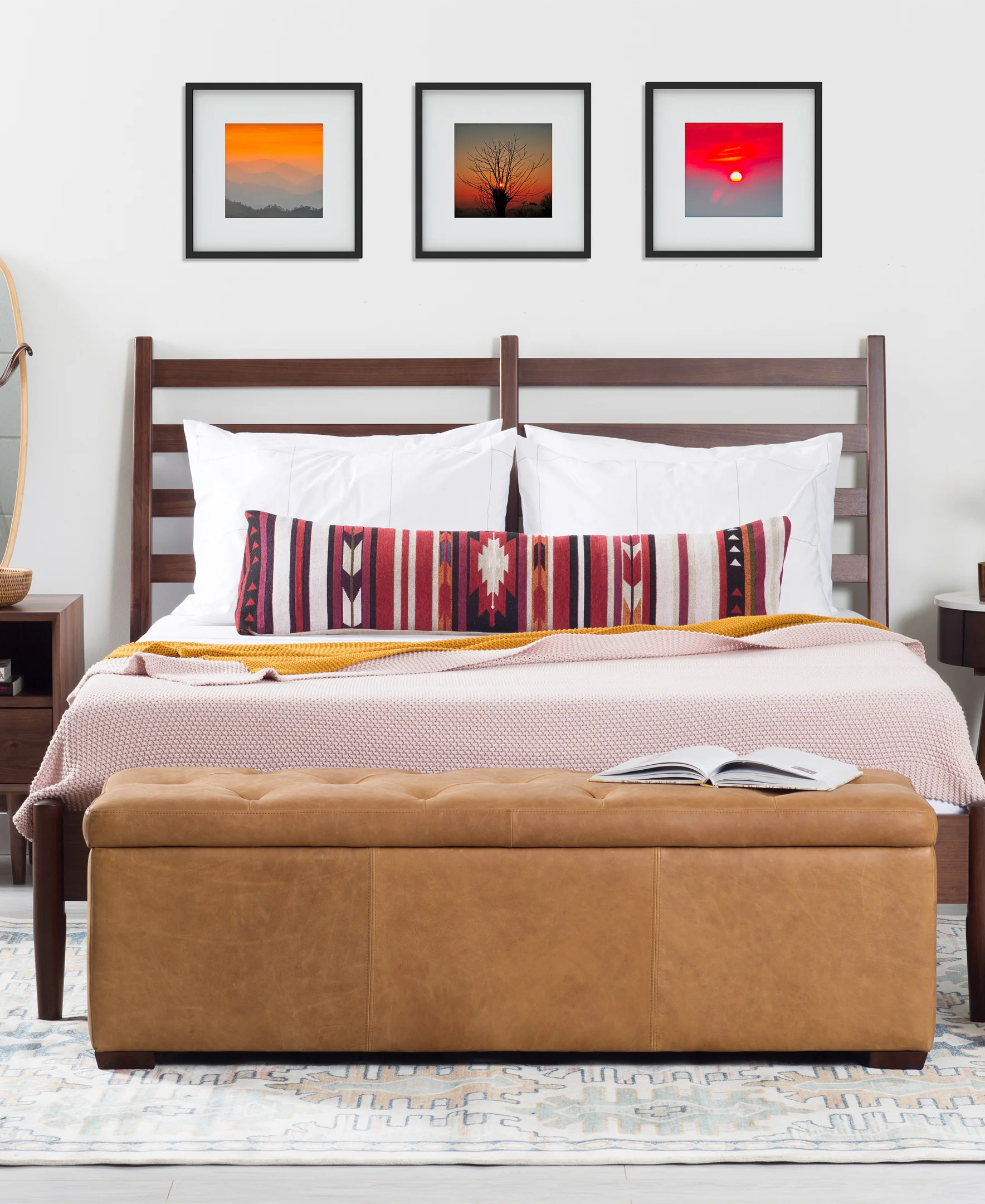 Truro Bed | Walnut | King - Image 2