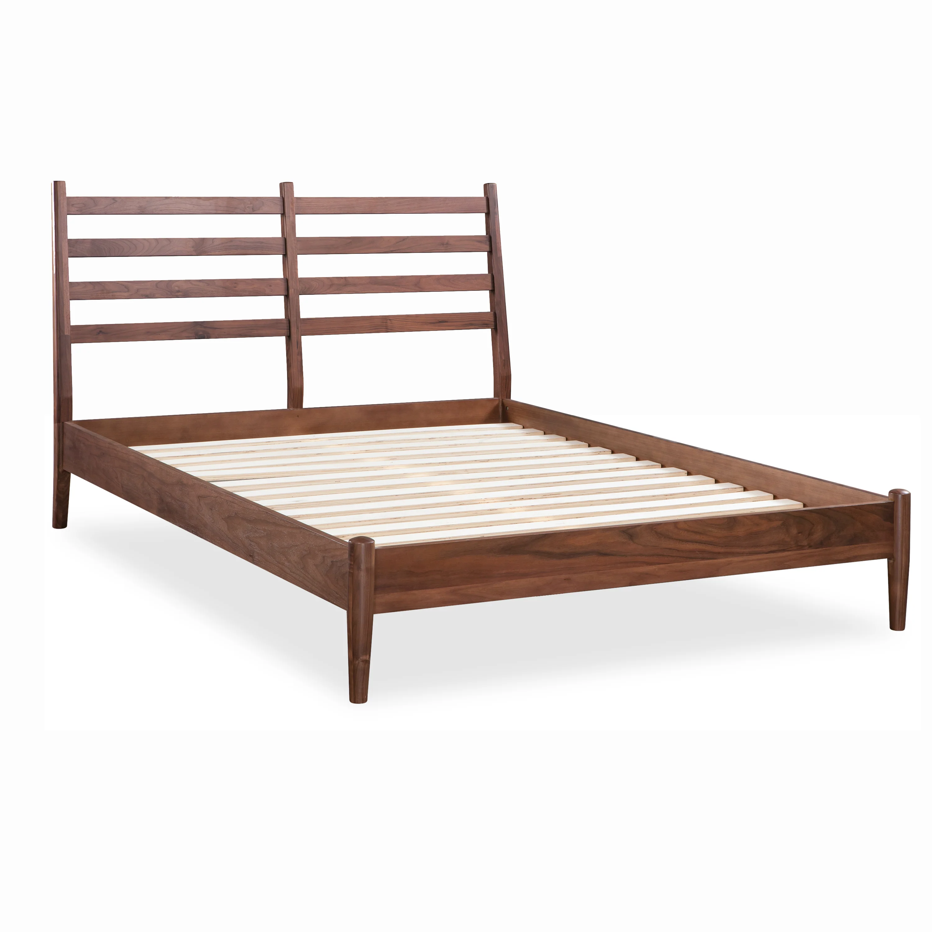 Truro Bed Frame with Fabric Headboard Cushions | Lume Green | King - Image 10