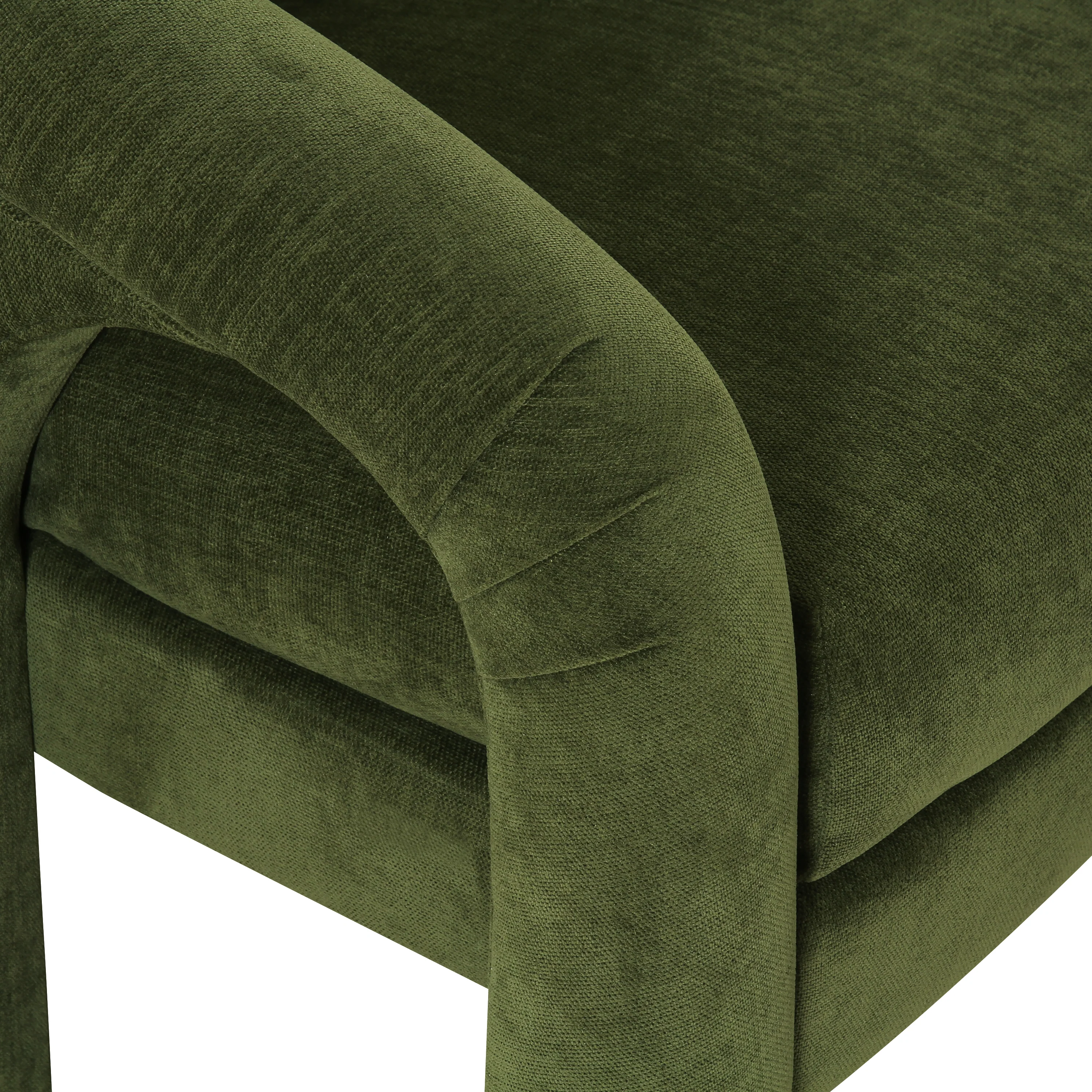 Verona Lounge Chair | Distressed Green - Image 7