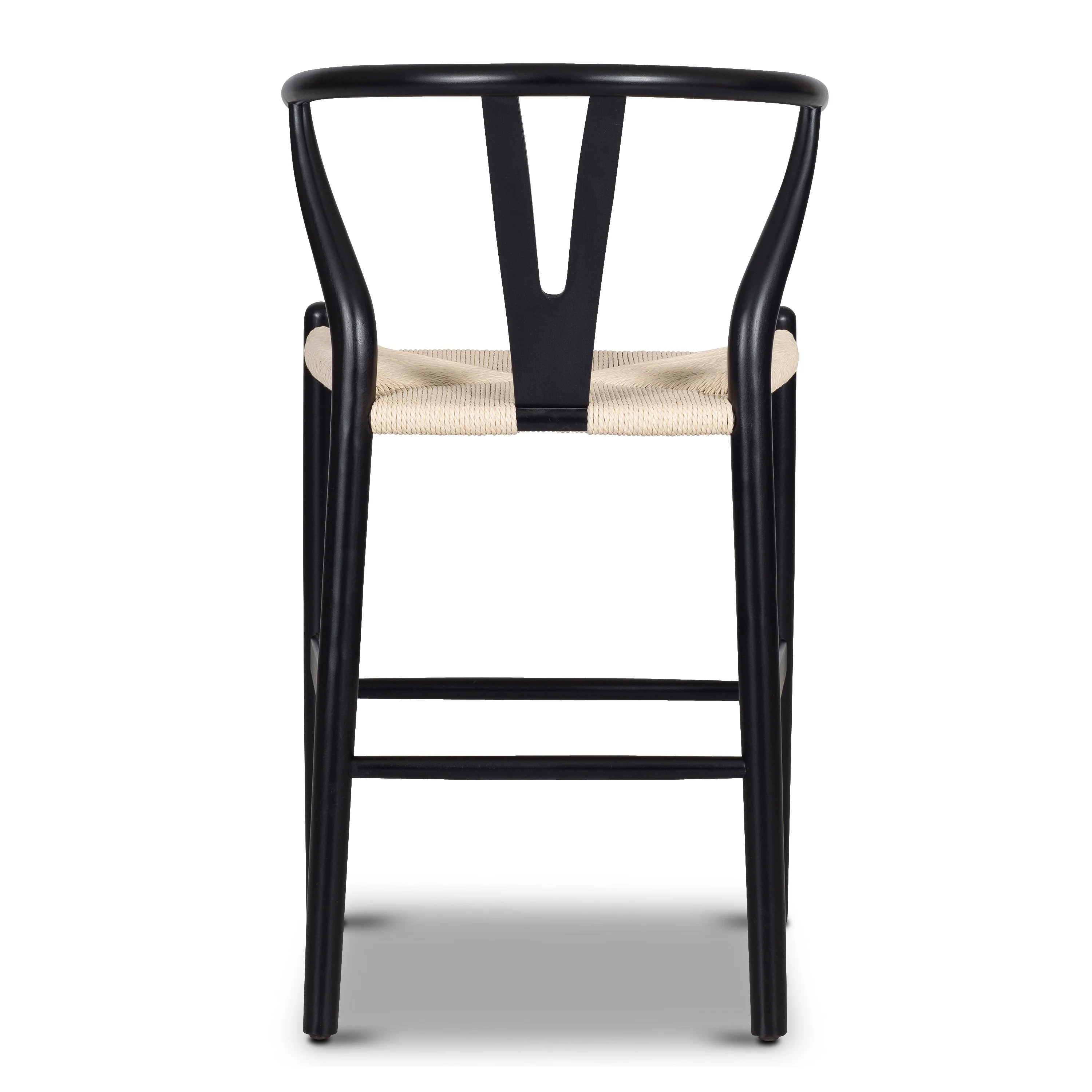 Weave Counter Stool | Black - Image 6