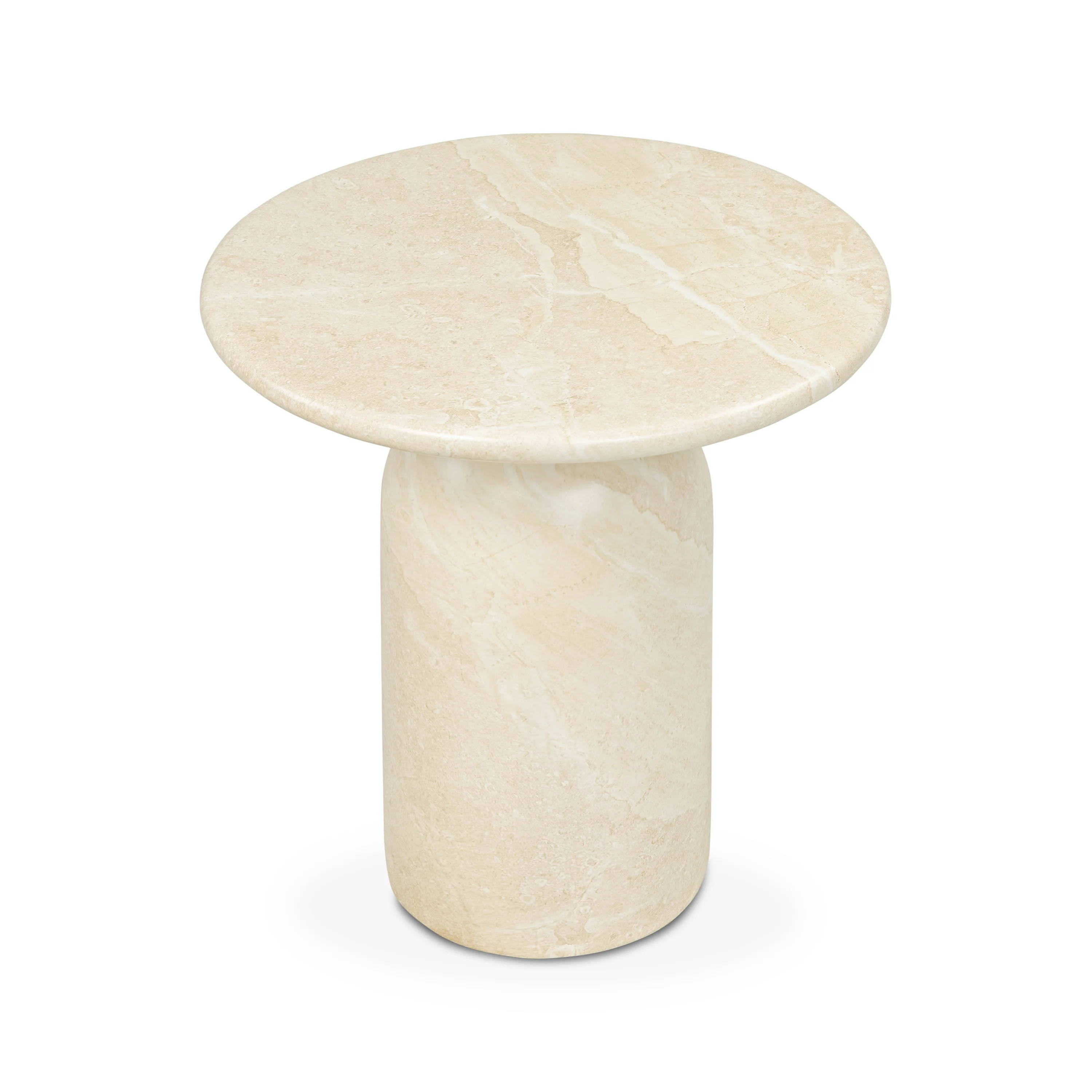 Wels End Table | Sandstone White - Image 5